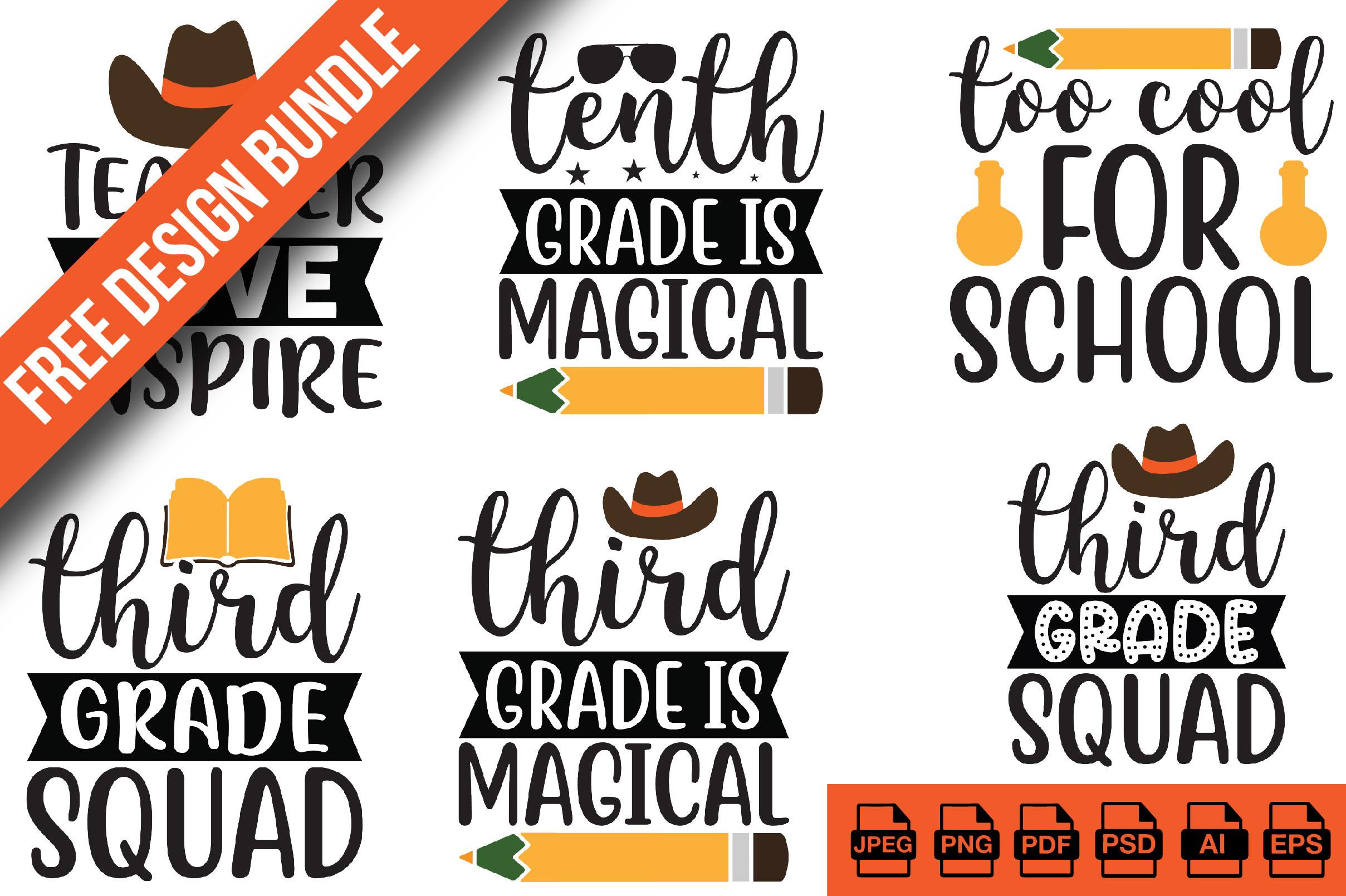 School Svg Design Bundle