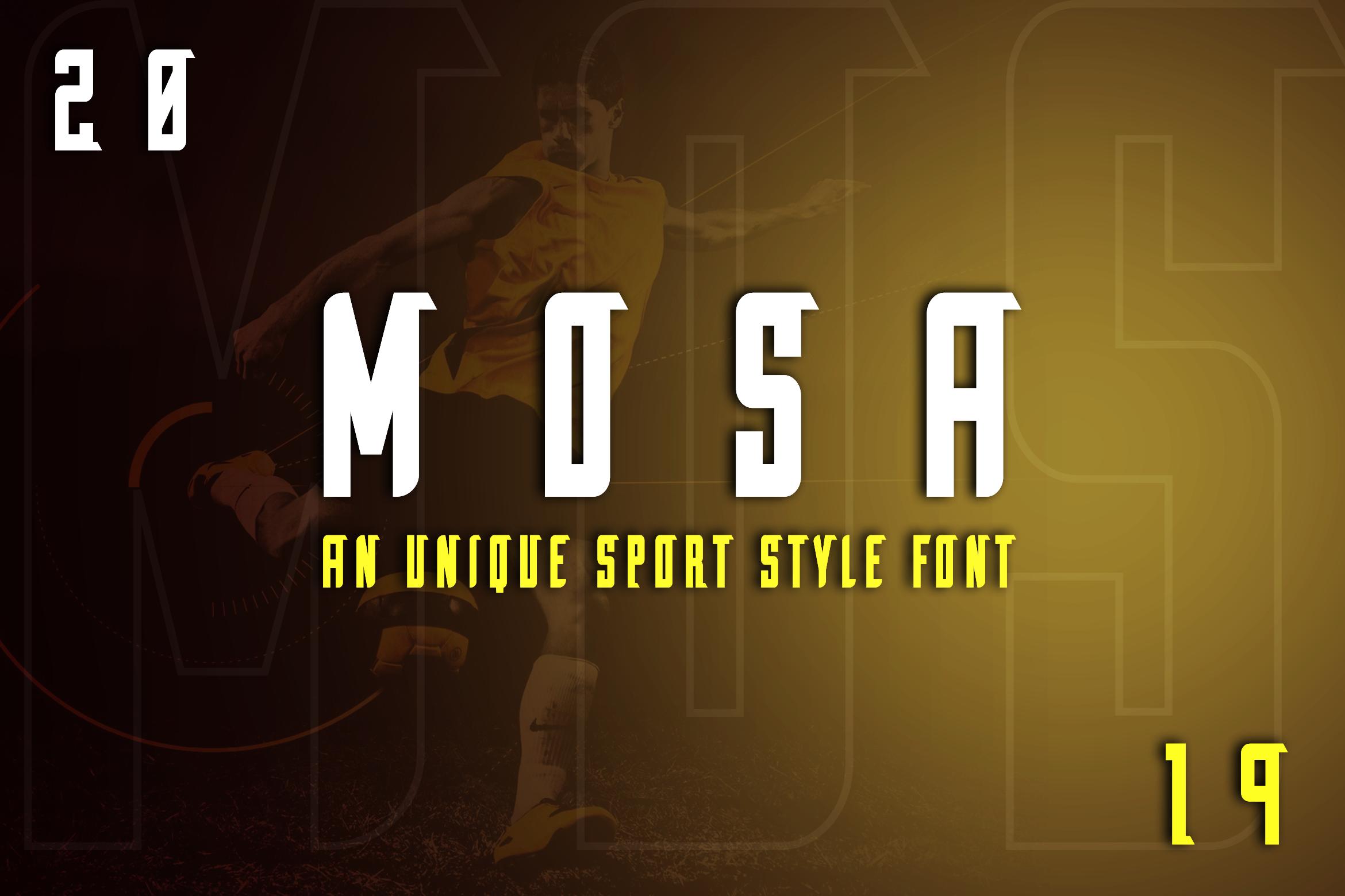 Mosa Font