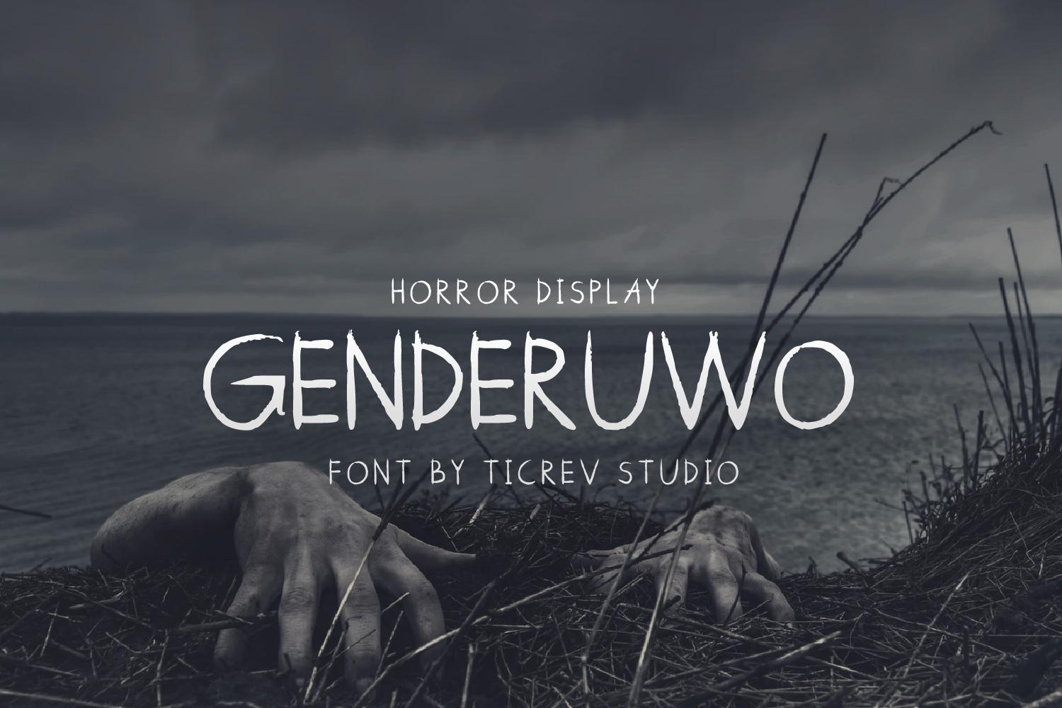 Genderuwo Font