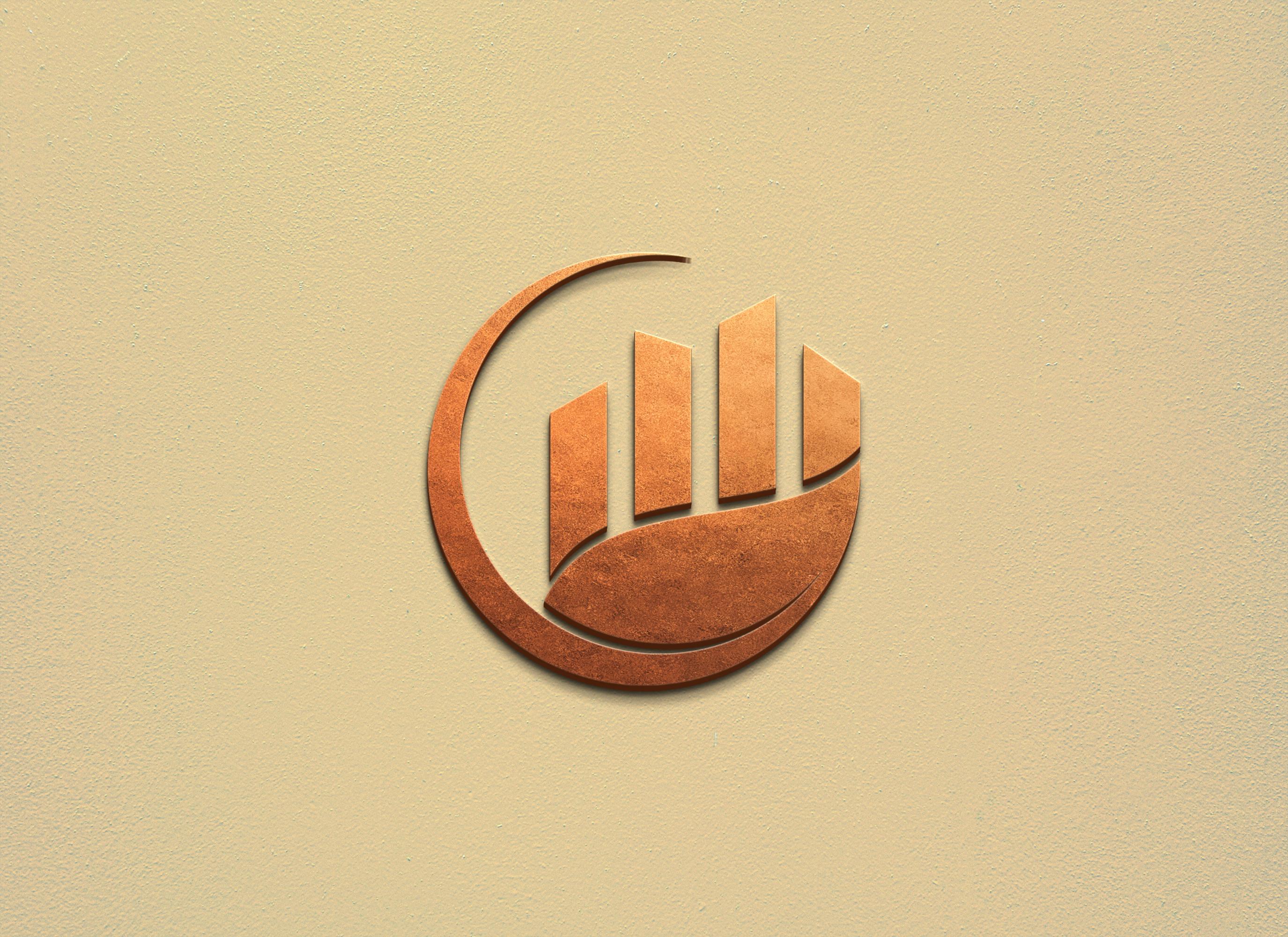 Realistic Logo Mockup PSD