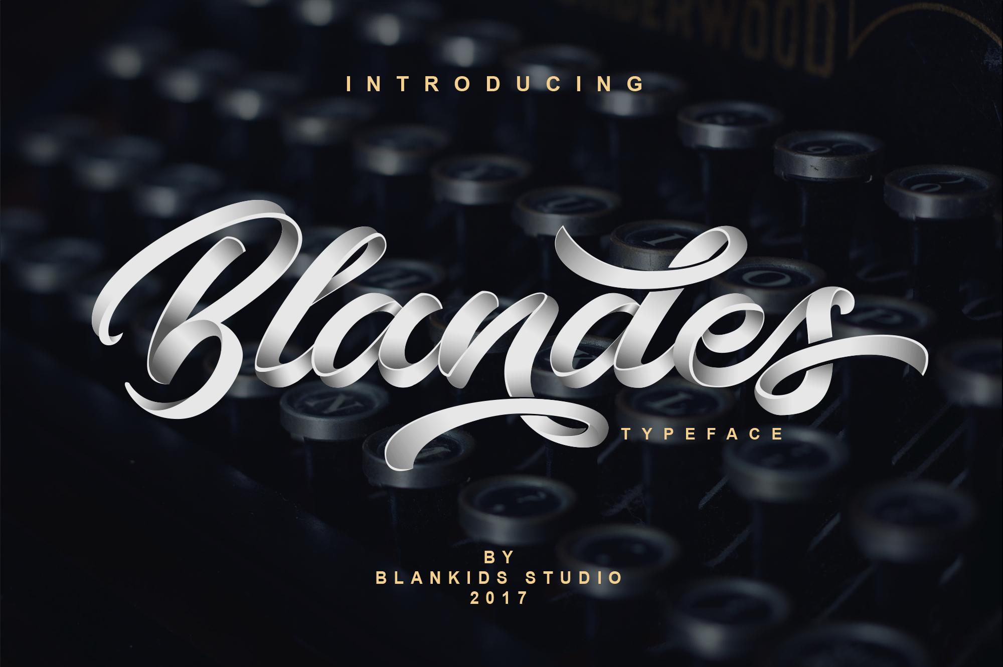 Blandes Font