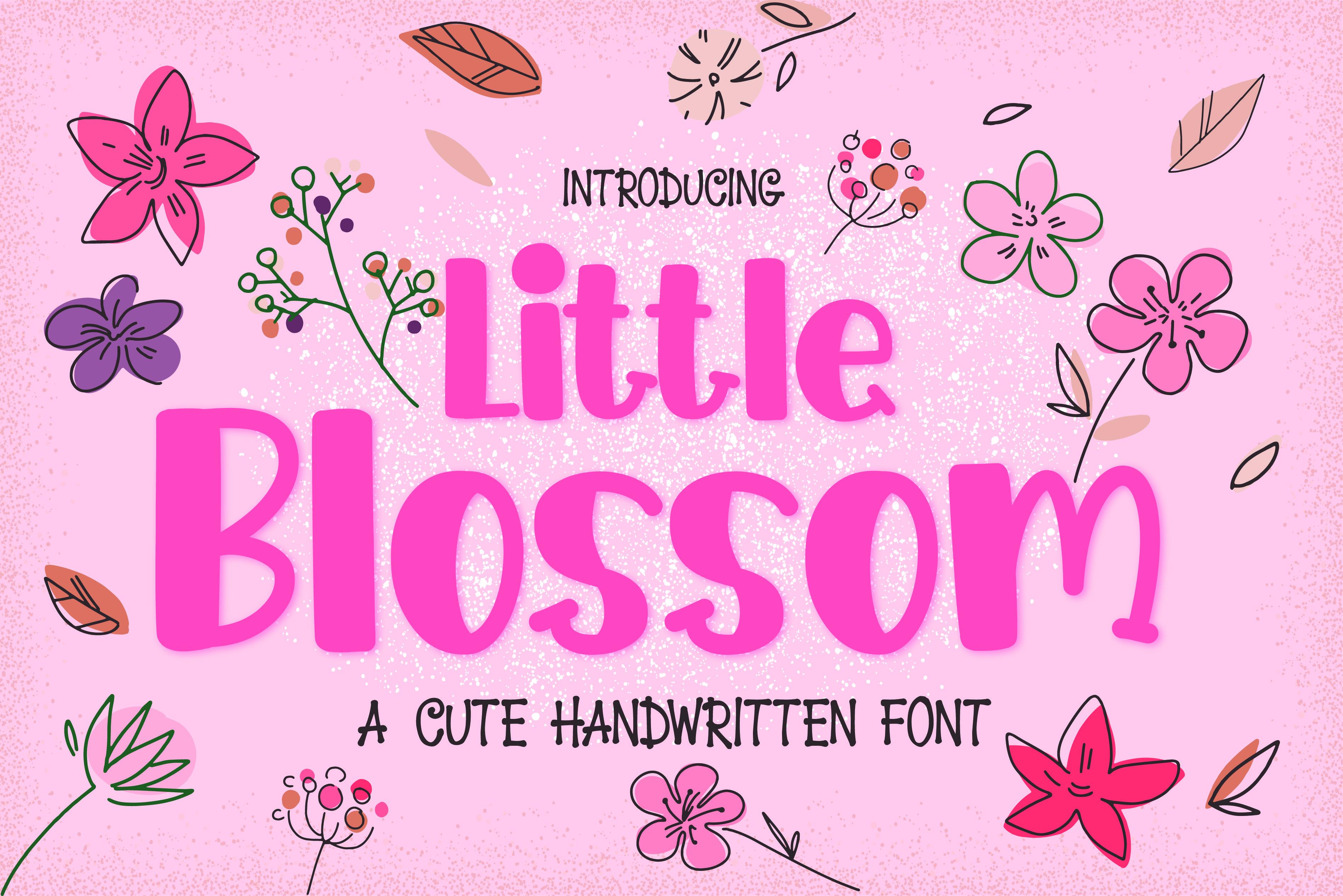 Little Blossom Font
