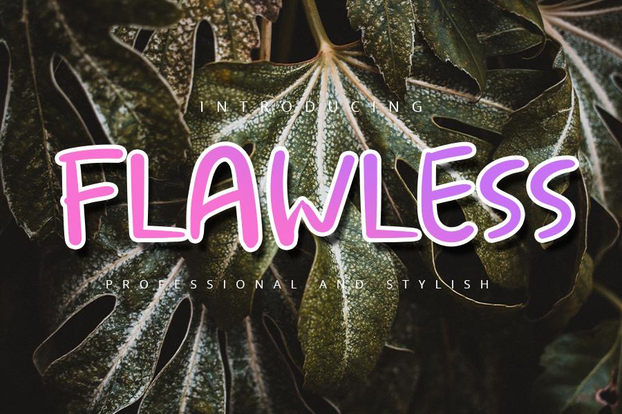 Flawless Font