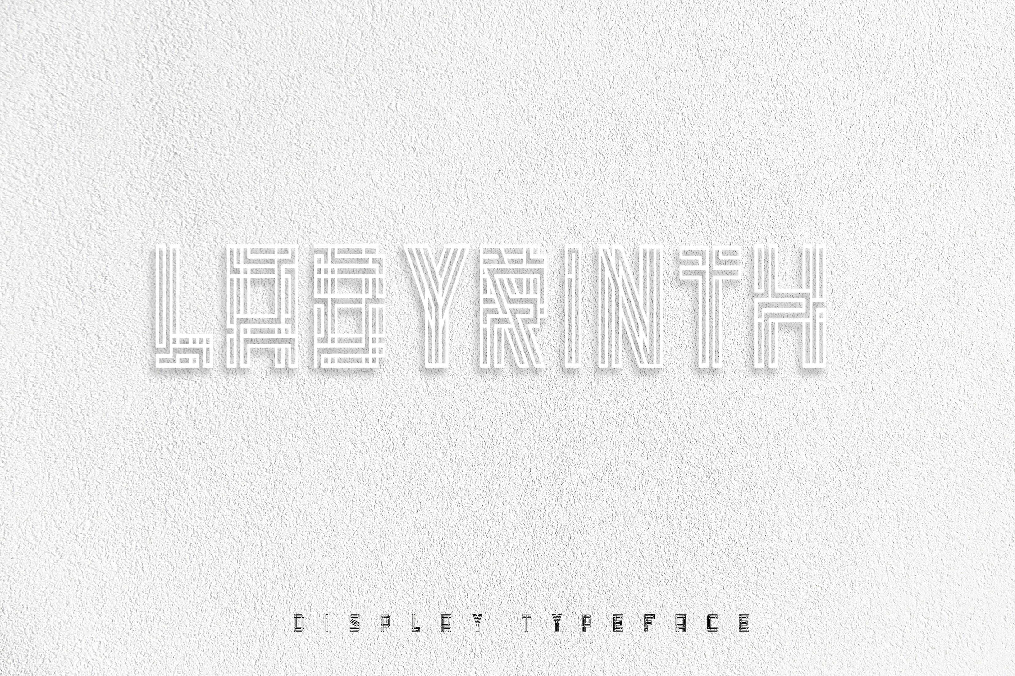 Labyrinth Font