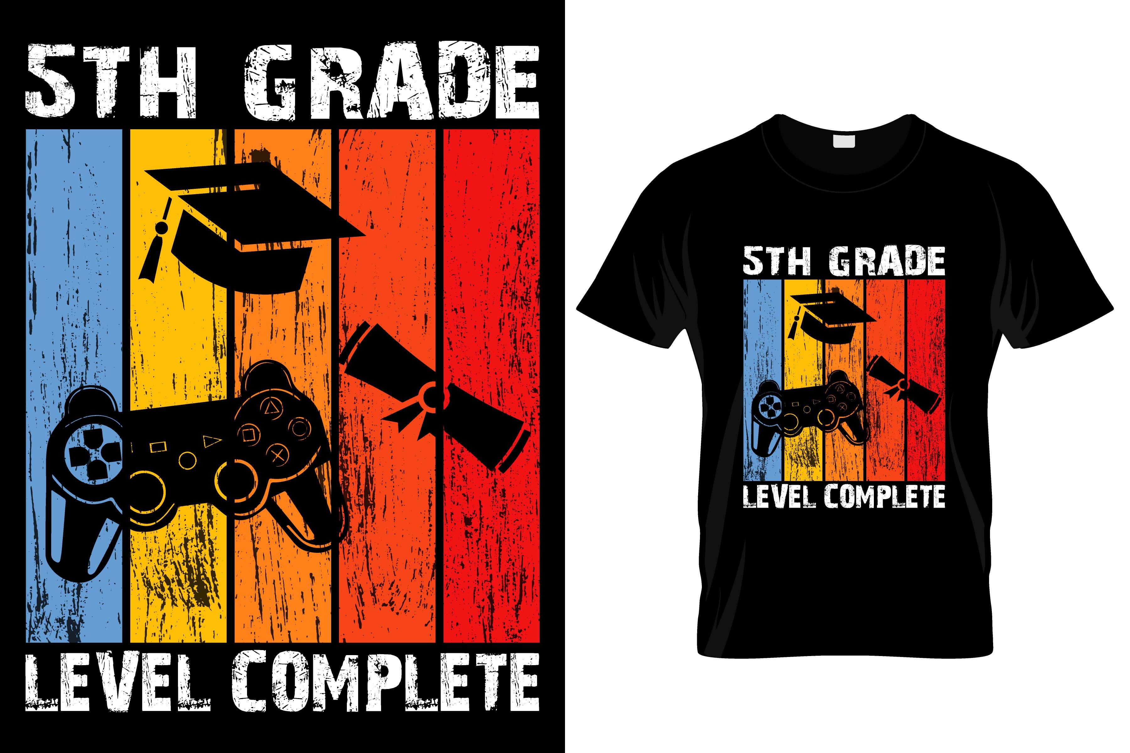 5th Grade Level Complete T-shirt Design
