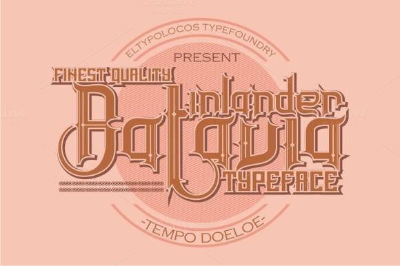 Inlander Batavia Font