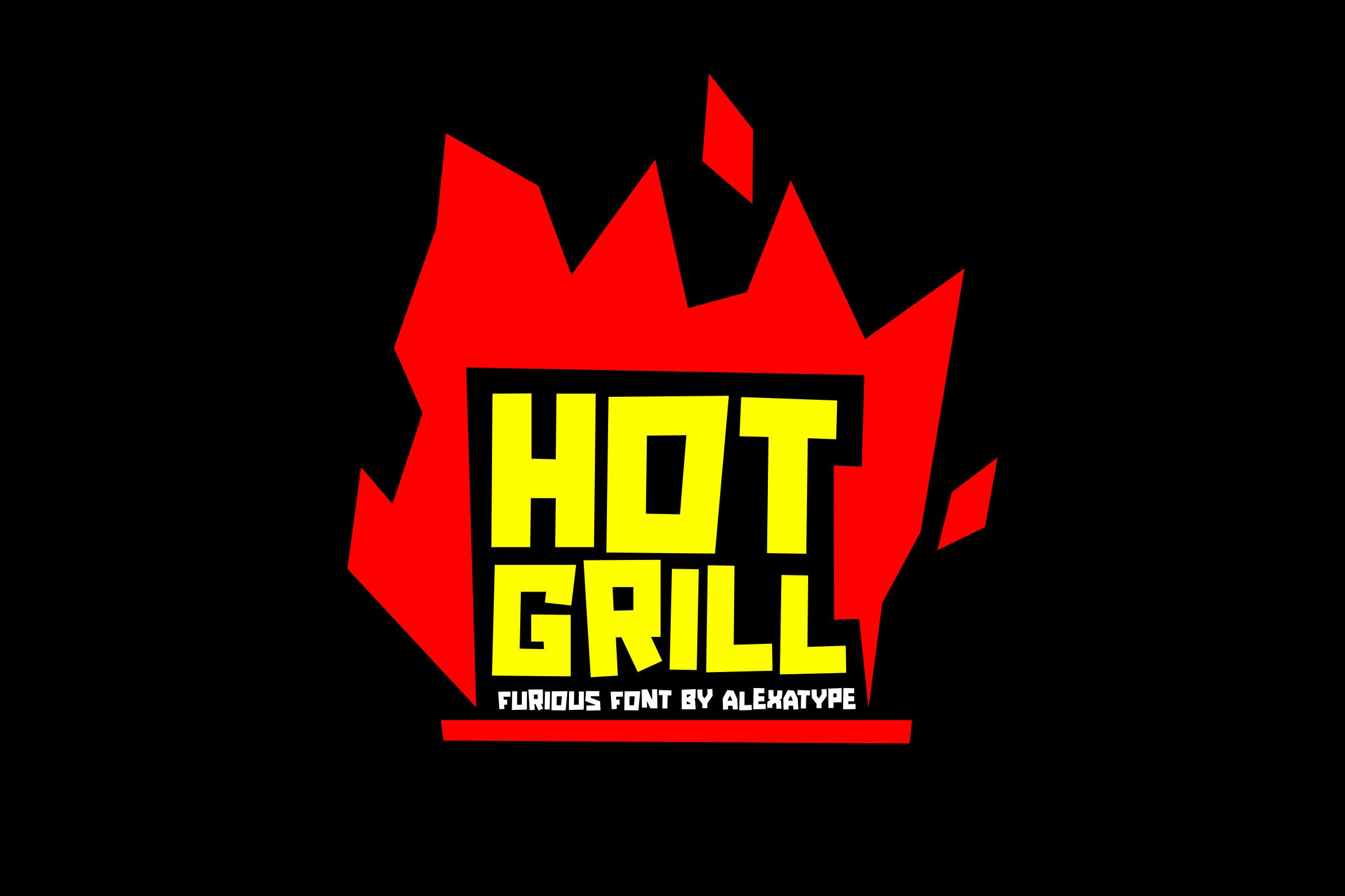 Hot Grill Font
