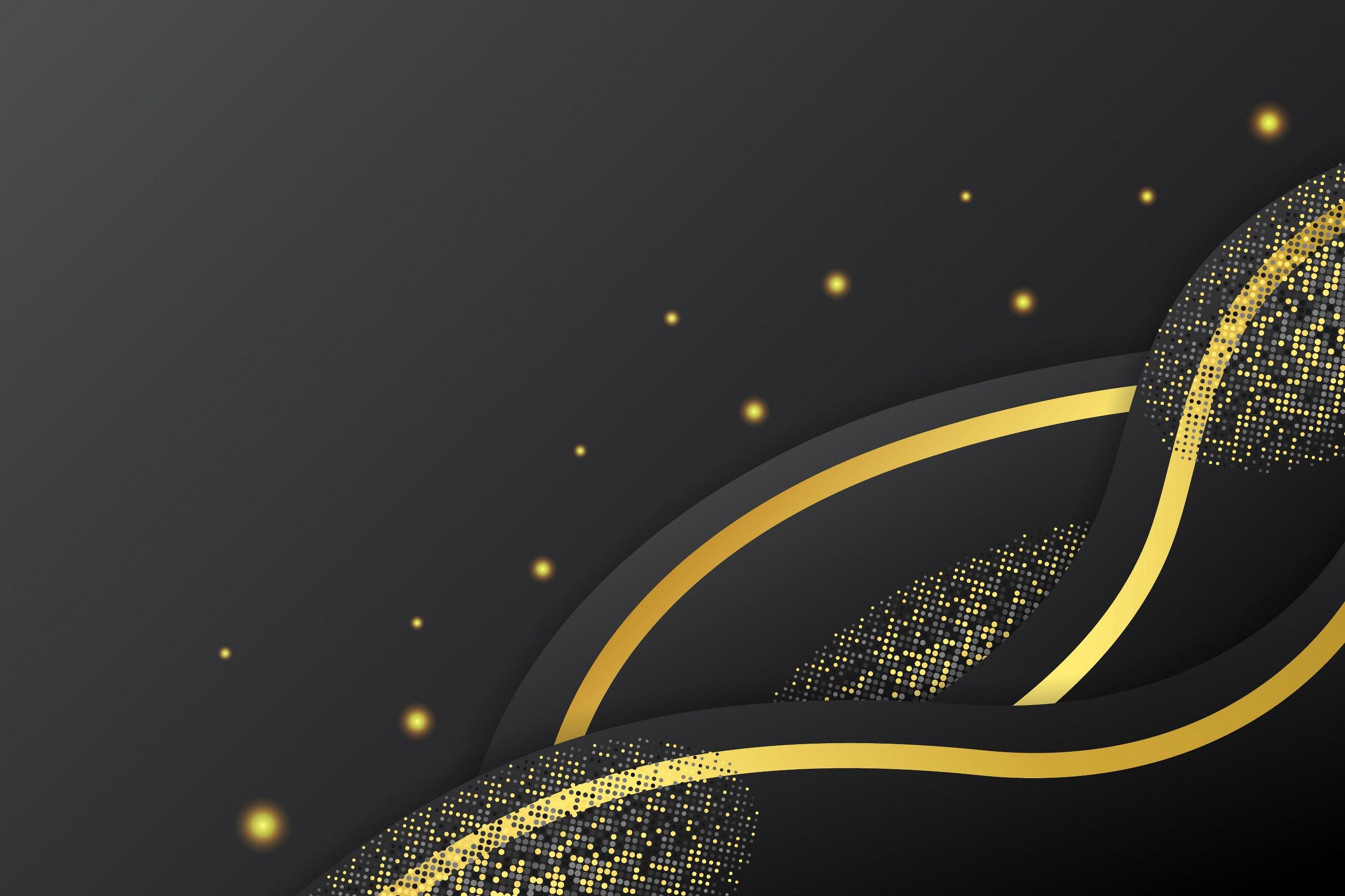 Black Luxury Background Fluid Wave