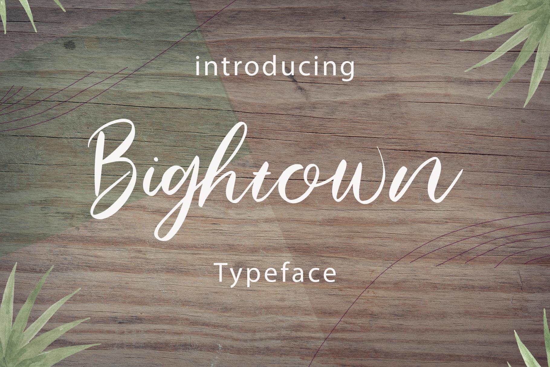 Bightown Font