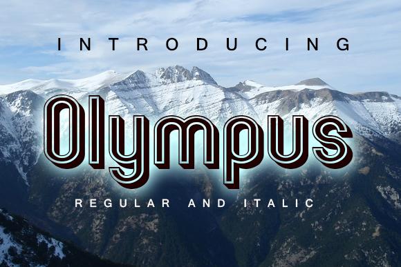 Olympus Font