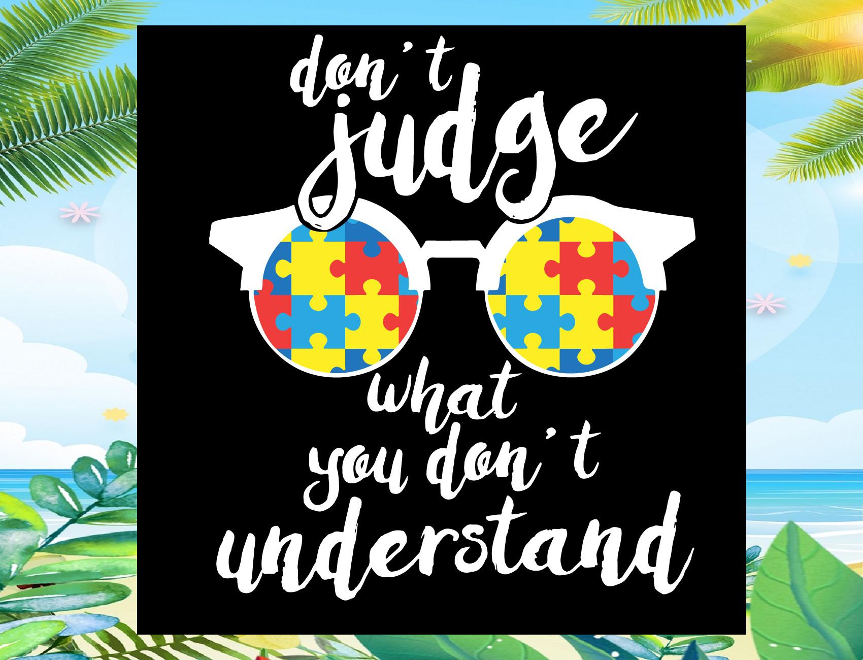 Glasses Autism Awareness Svg, Autism Svg