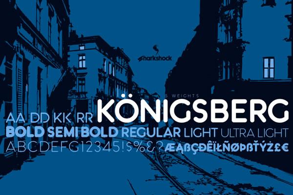 Königsberg Font