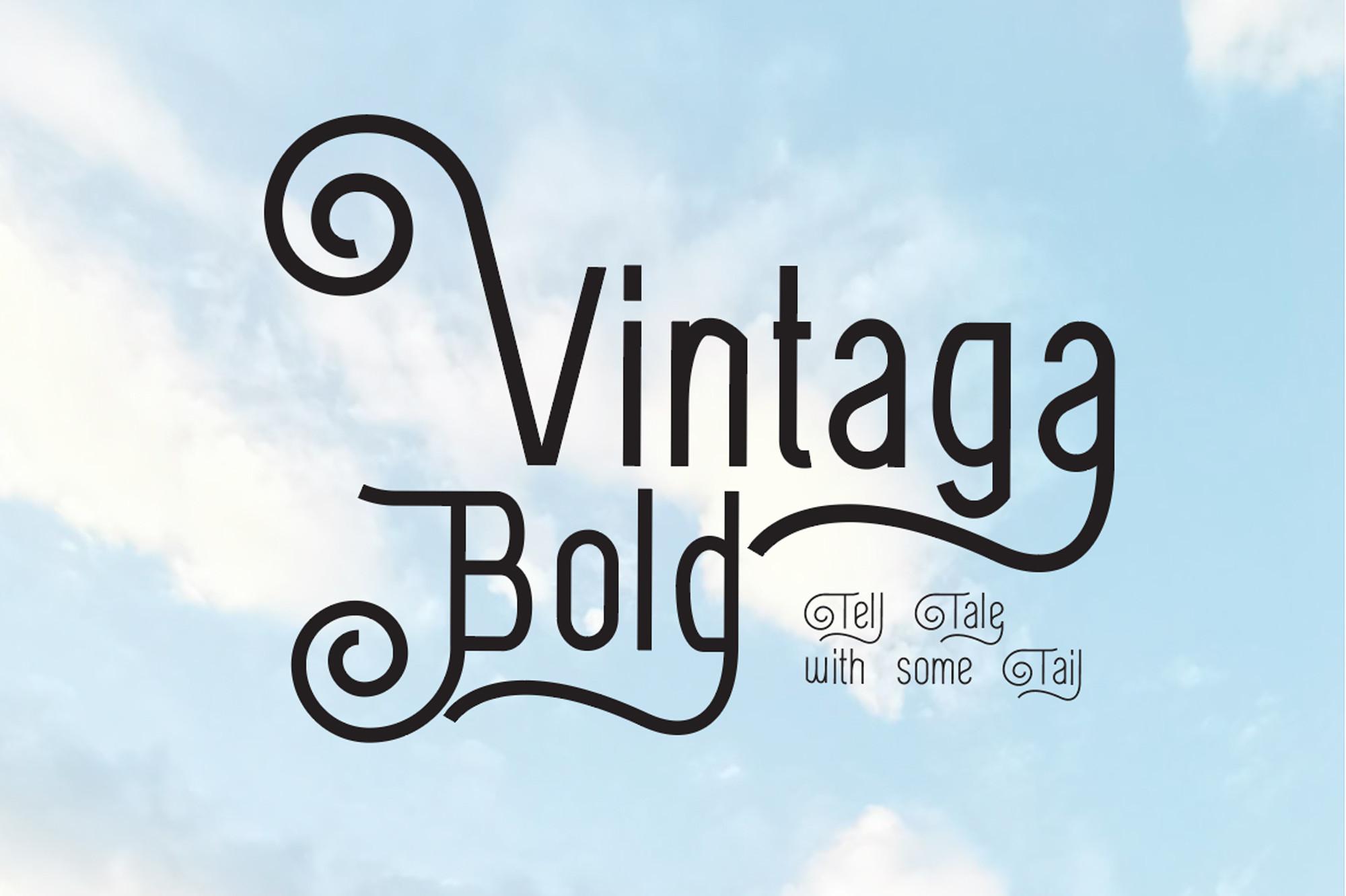 Vintaga Bold Font