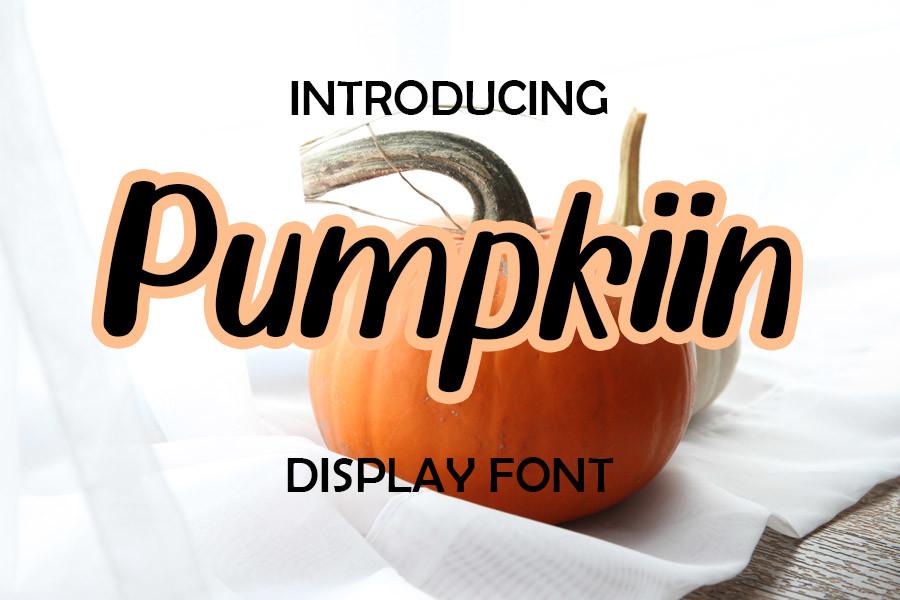Pumpkiin Font