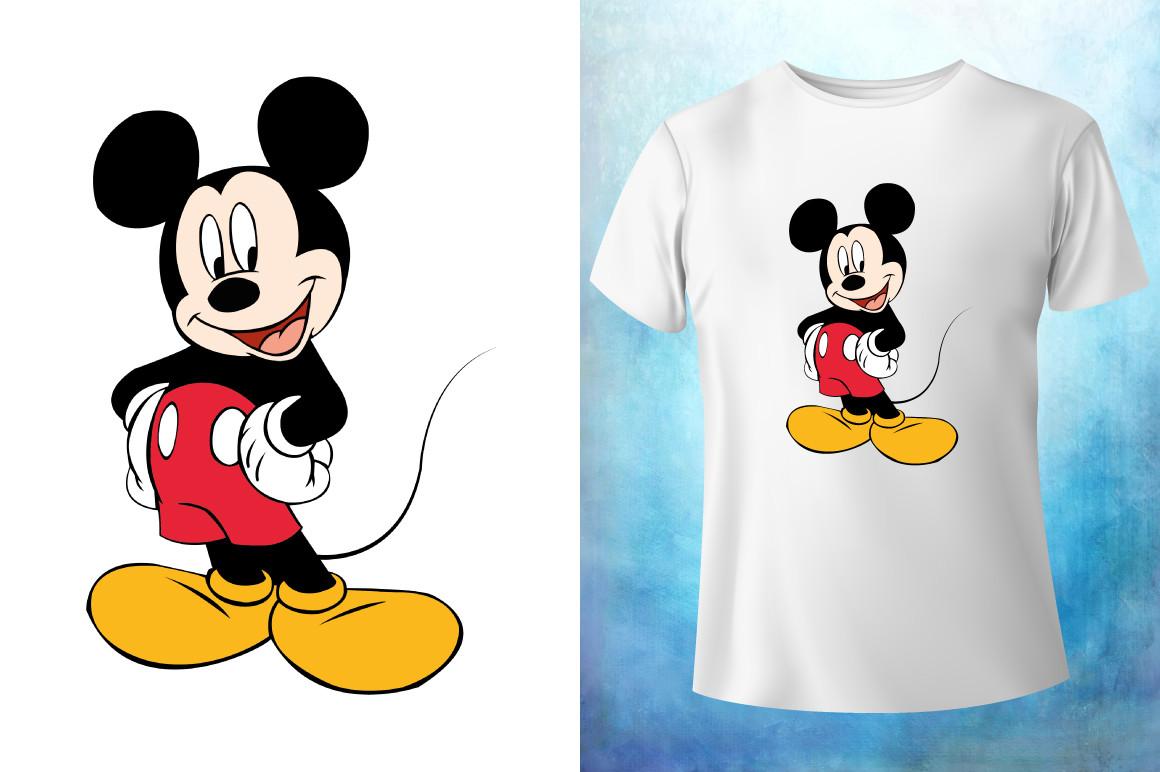 Micky Mouse T-shirt Design