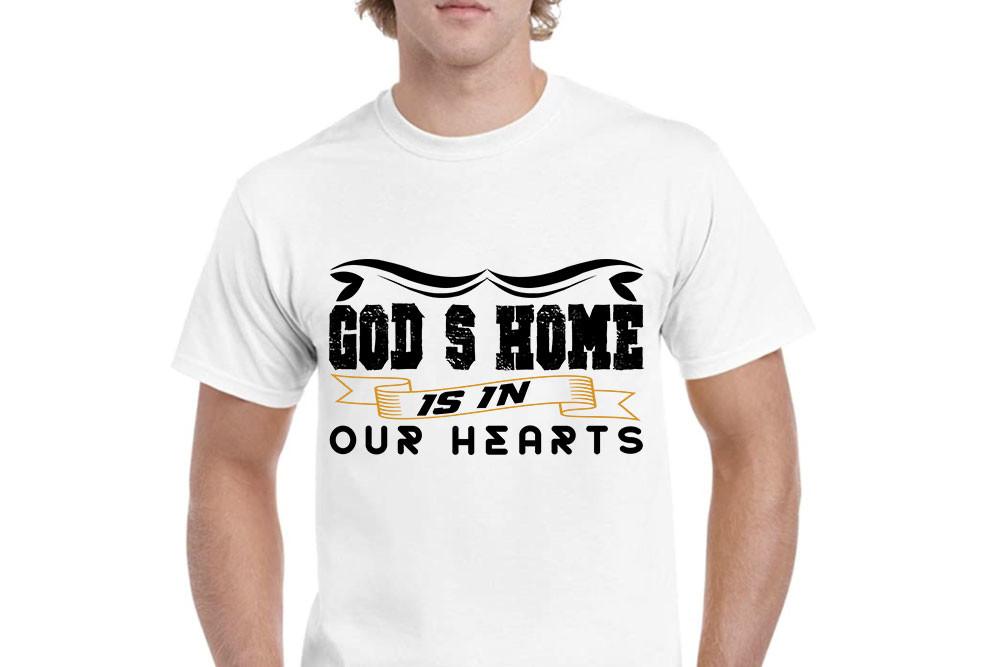 Farmhouse SVG Design, God’s Home is in O