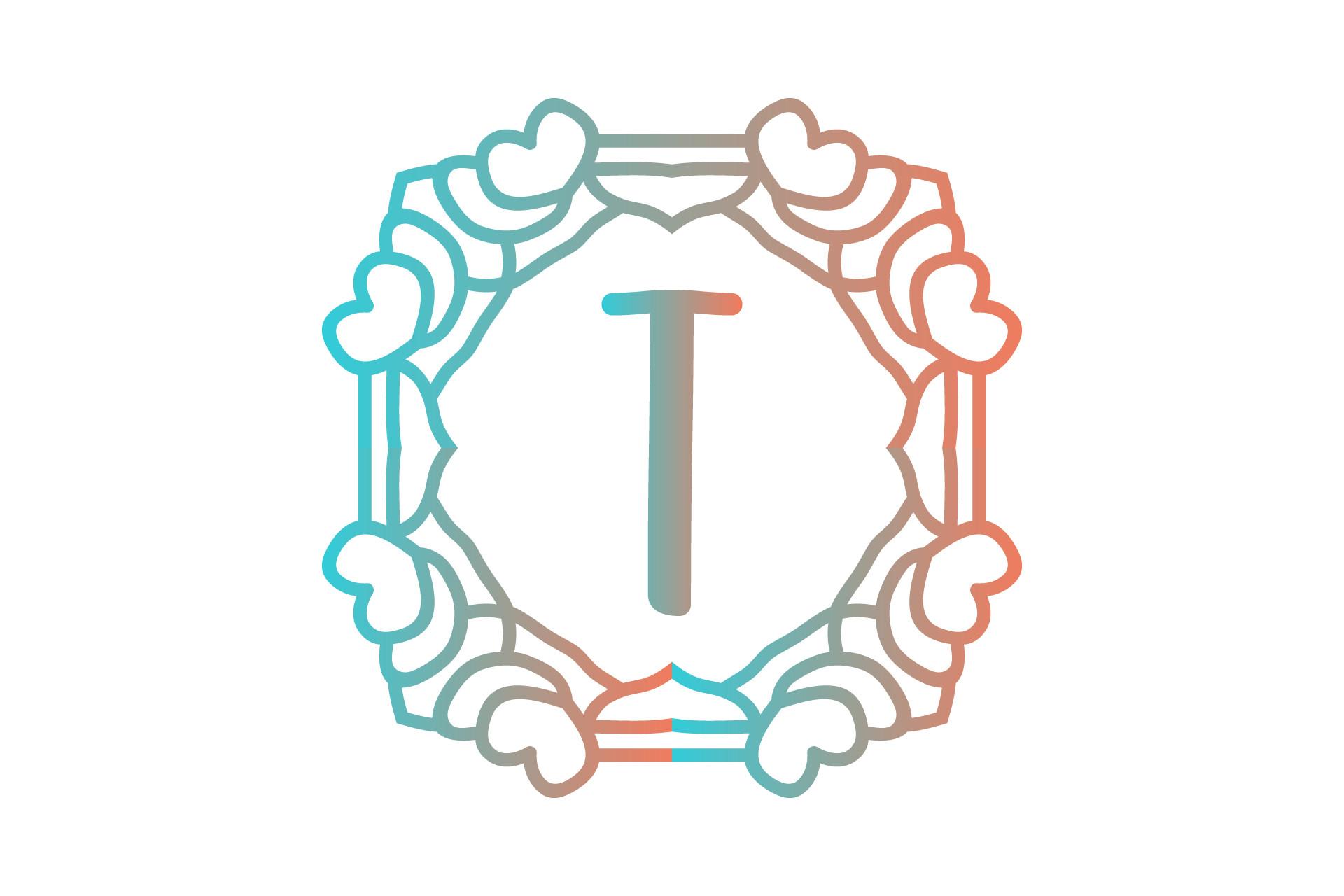 Monogram Graphic Vector Illustration Art
