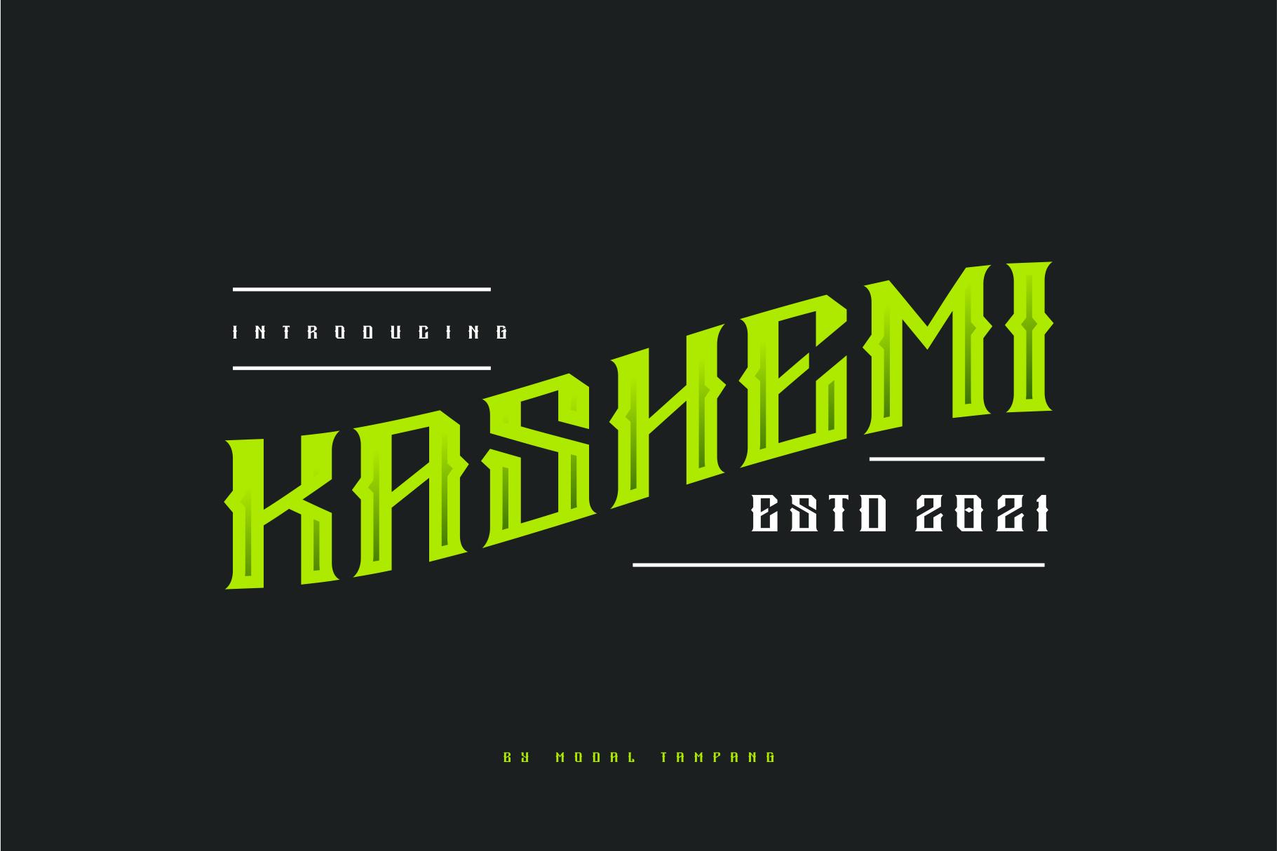 Kashemi Font