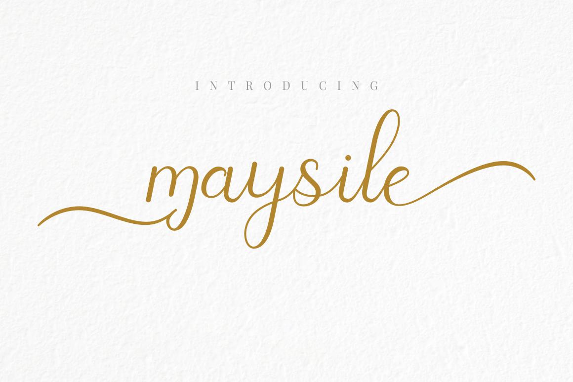 Maysile Font