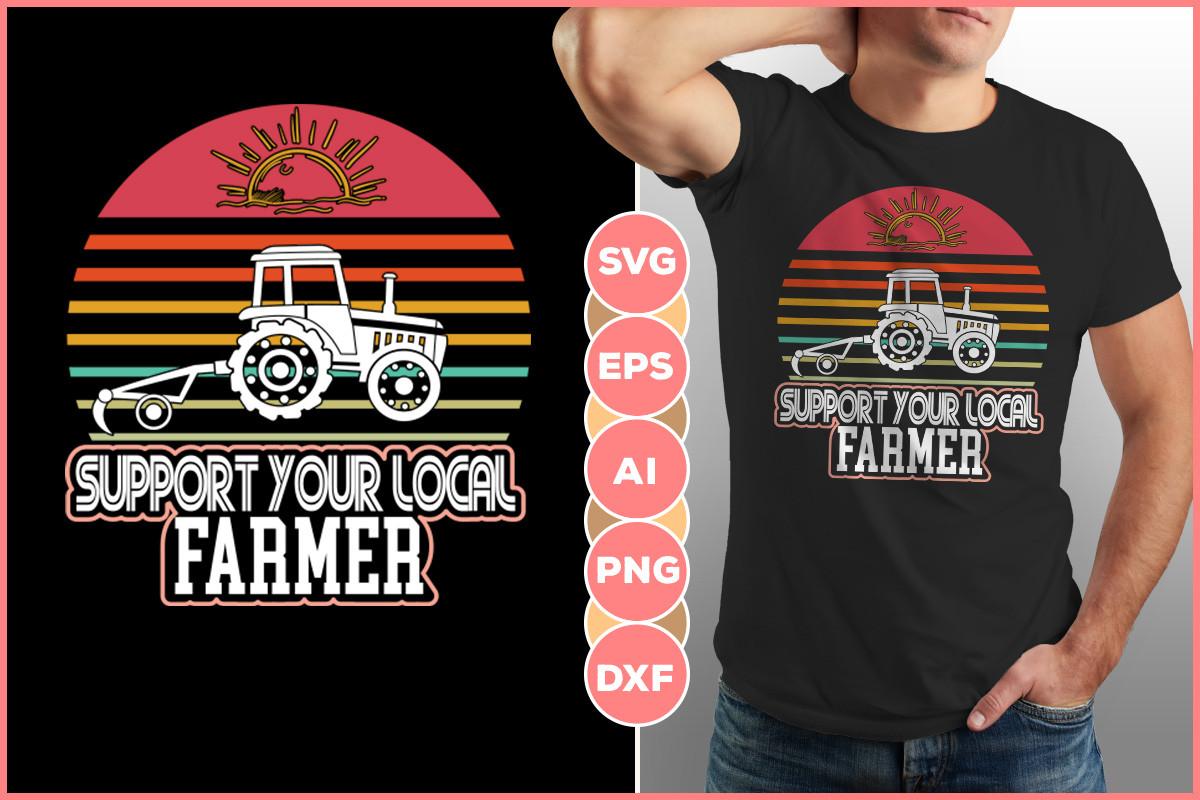Support Your Local Farmer Design
