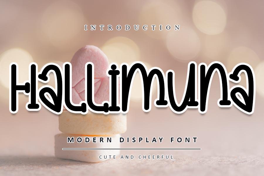Hallimuna Font