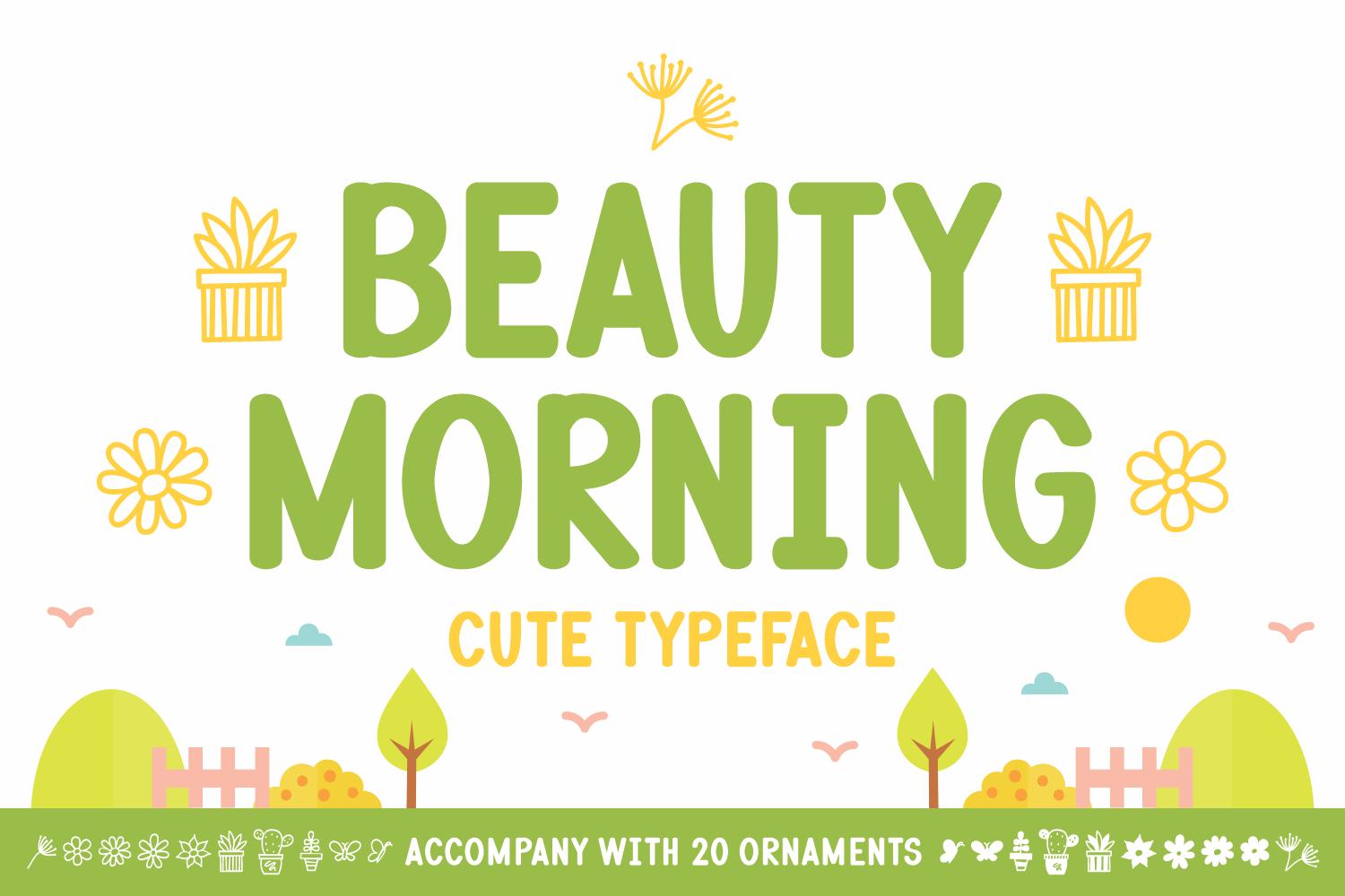 Beauty Morning Font