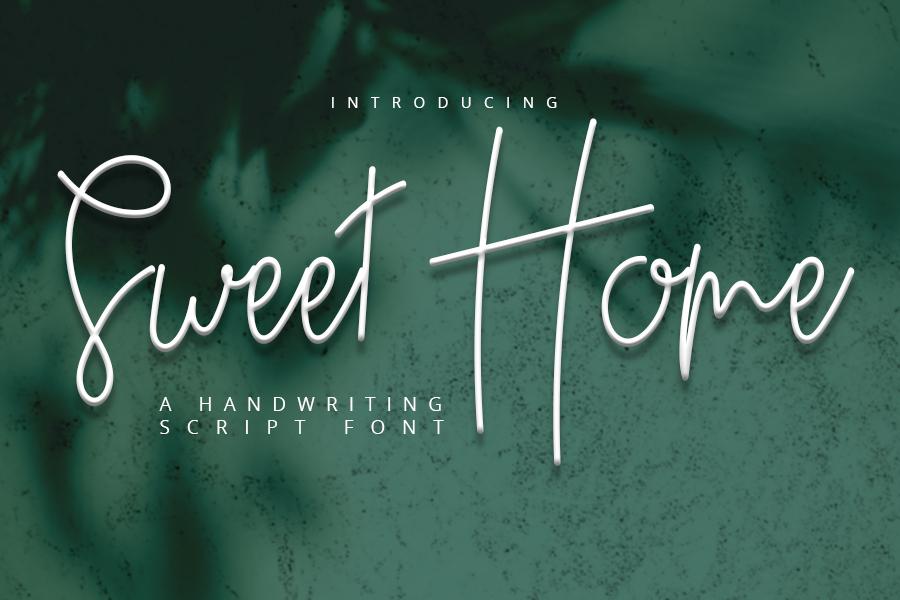 Sweet Home Font