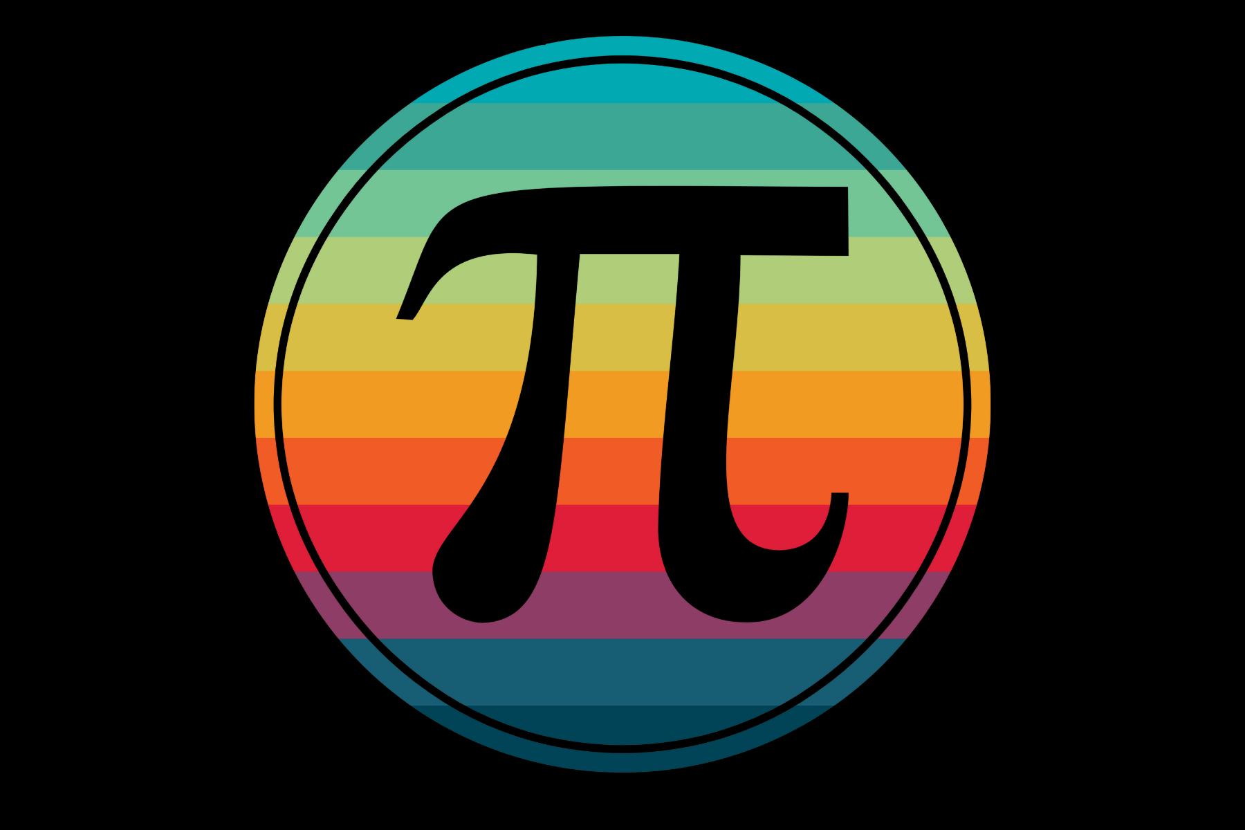 Vintage Retro Pi Day
