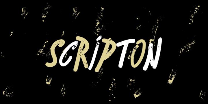 Scripton Font