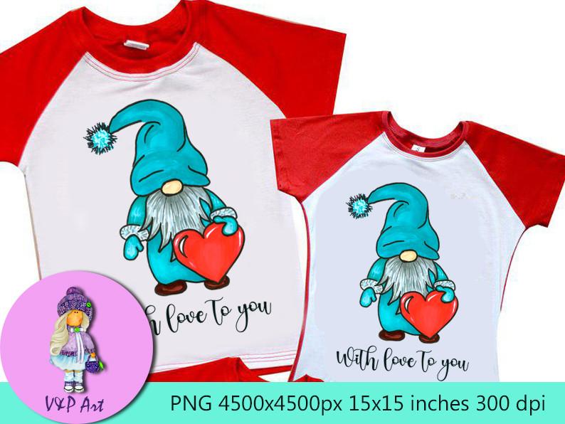 Gnome Love Sublimation