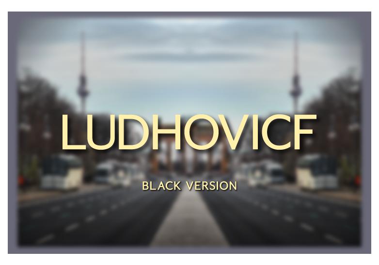 Ludhovicf Black Font