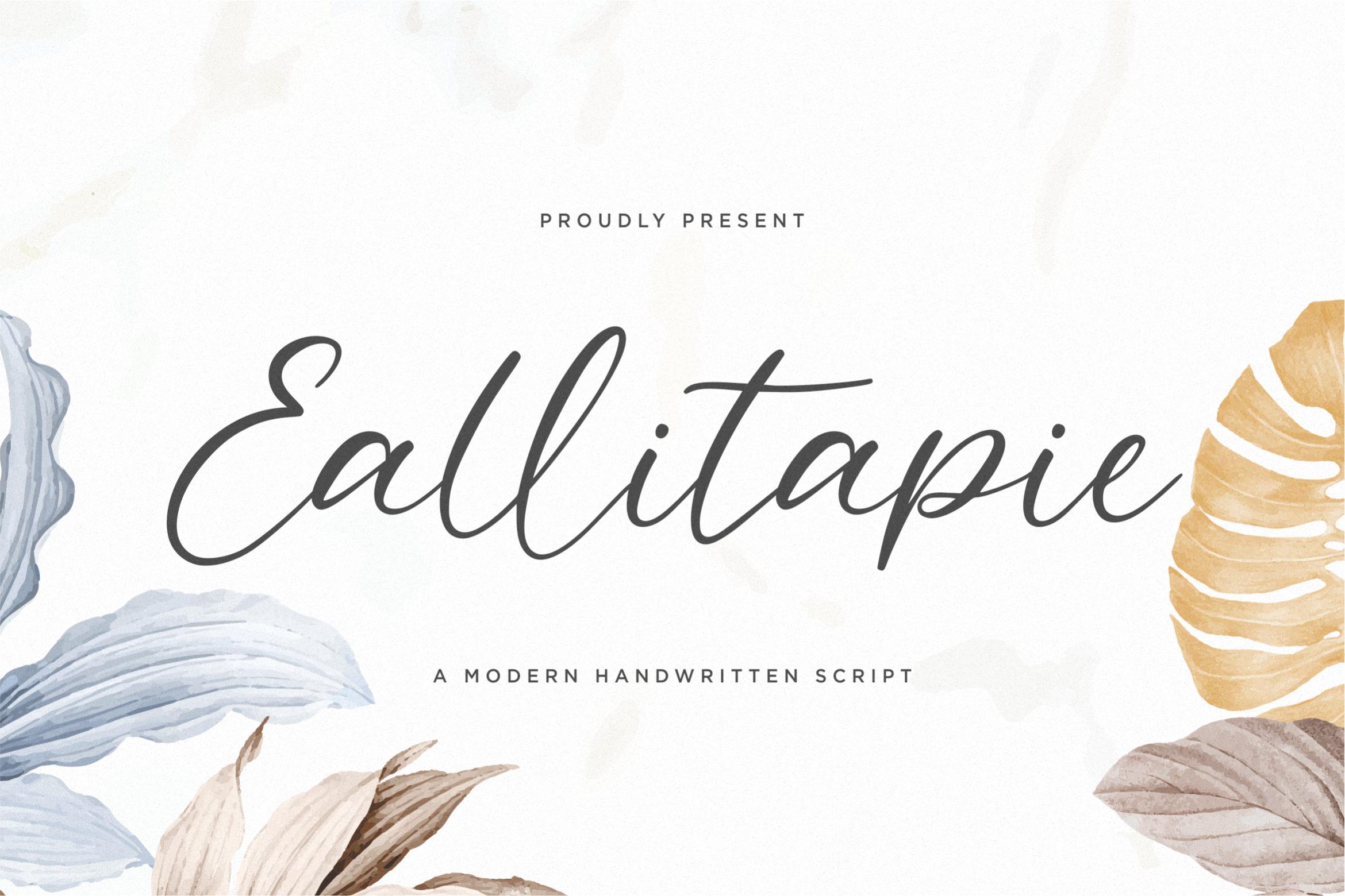 Eallitapie Font
