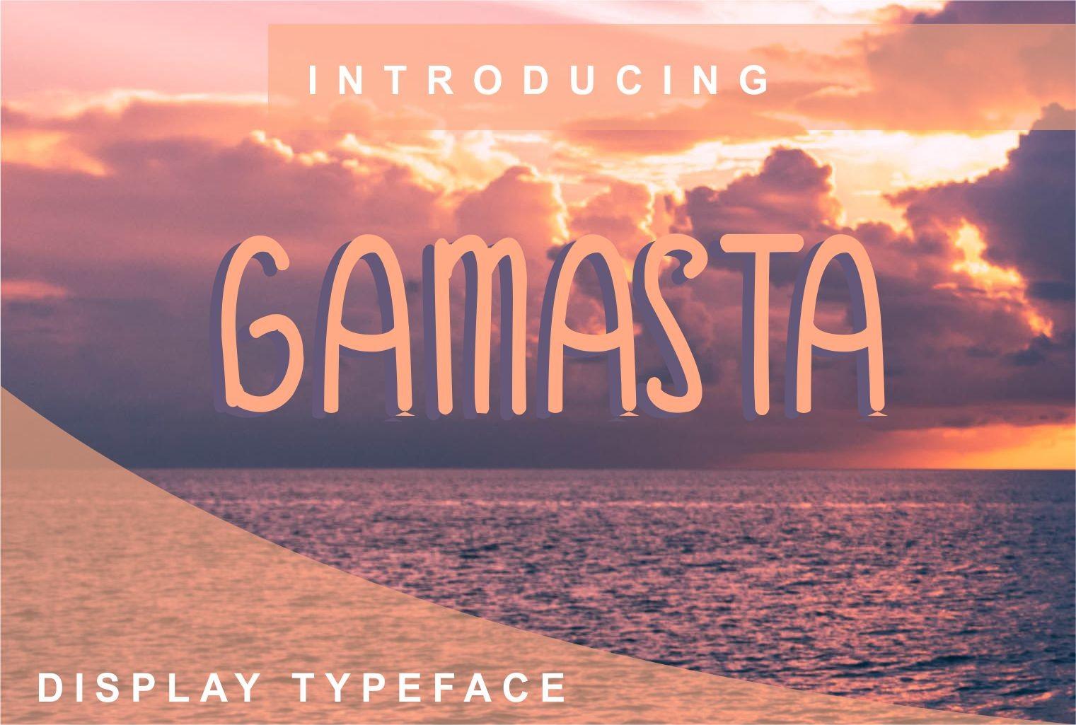 Gamasta Font