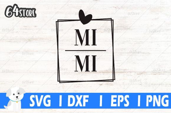 Mimi Svg, Mimi Square Frame Svg Png