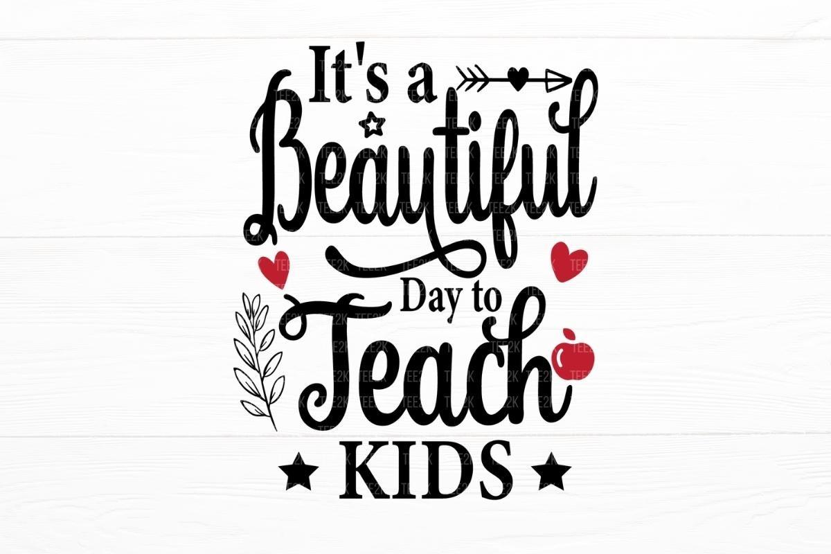 It's a Beautiful Day to Teach Kids