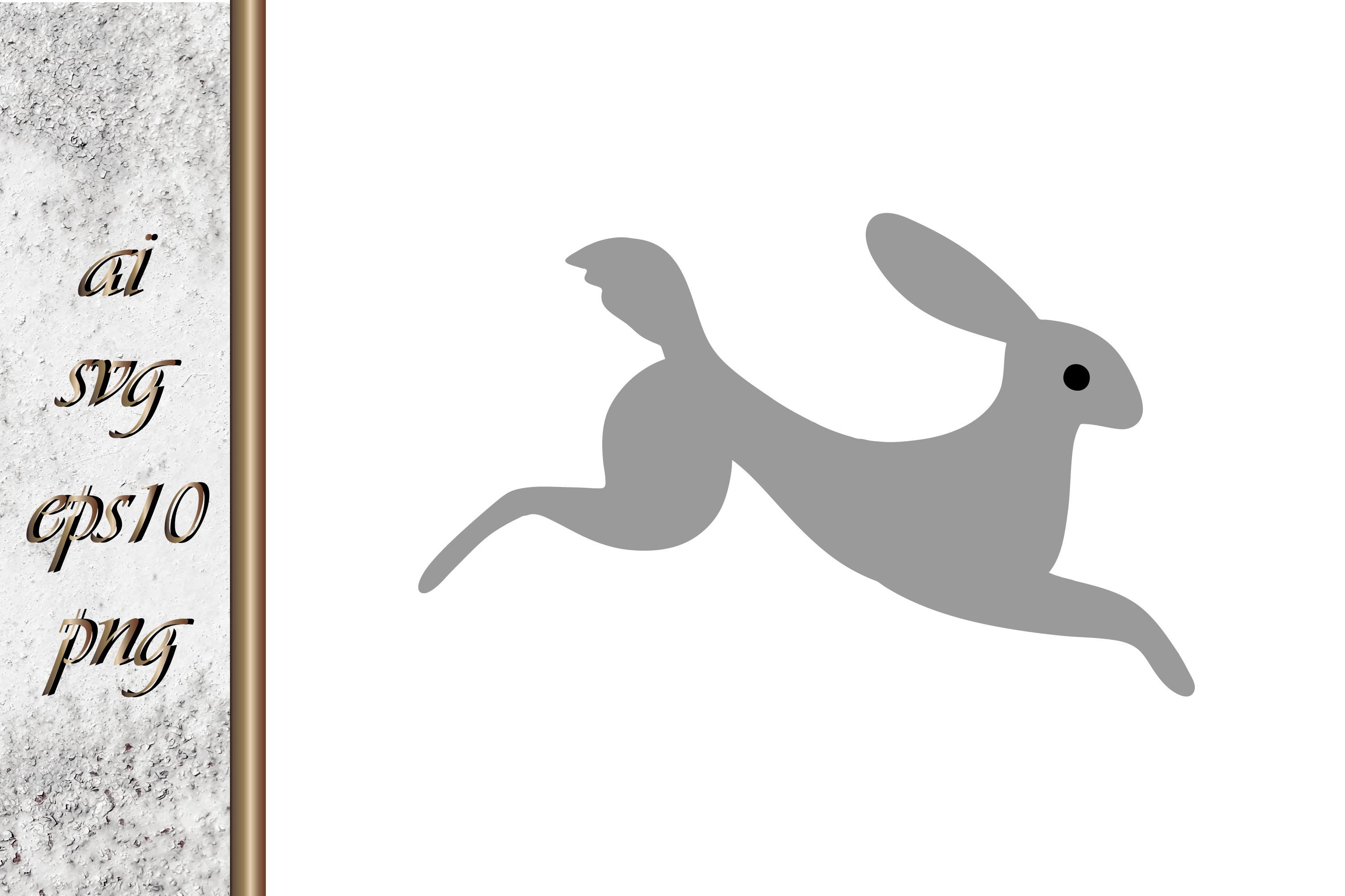 Doodle Rabbit Hand Drawn Vector