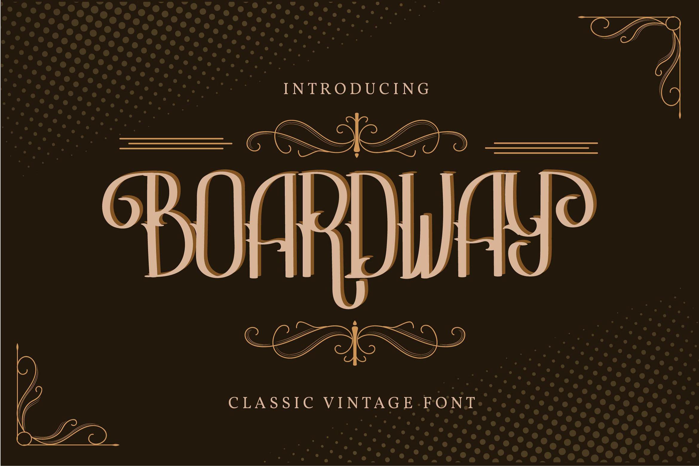 Boardway Font