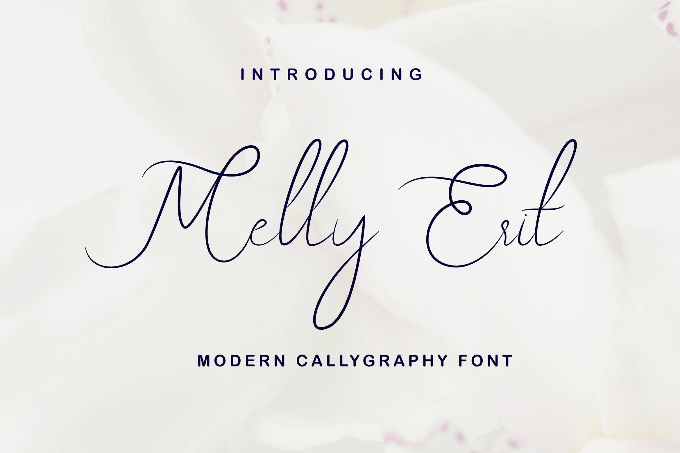 Melly Eret Font