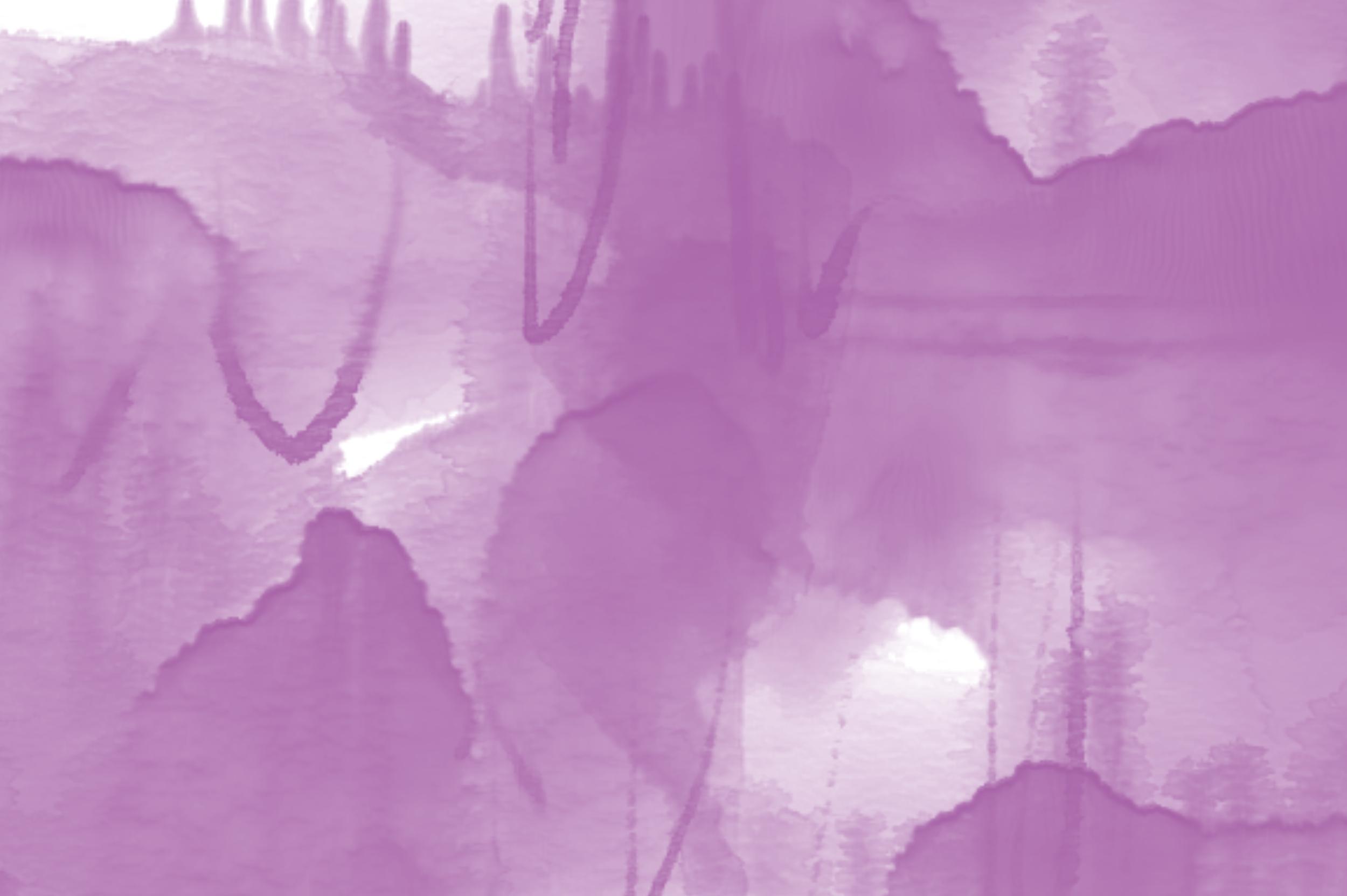 Watercolor Stains Wedding