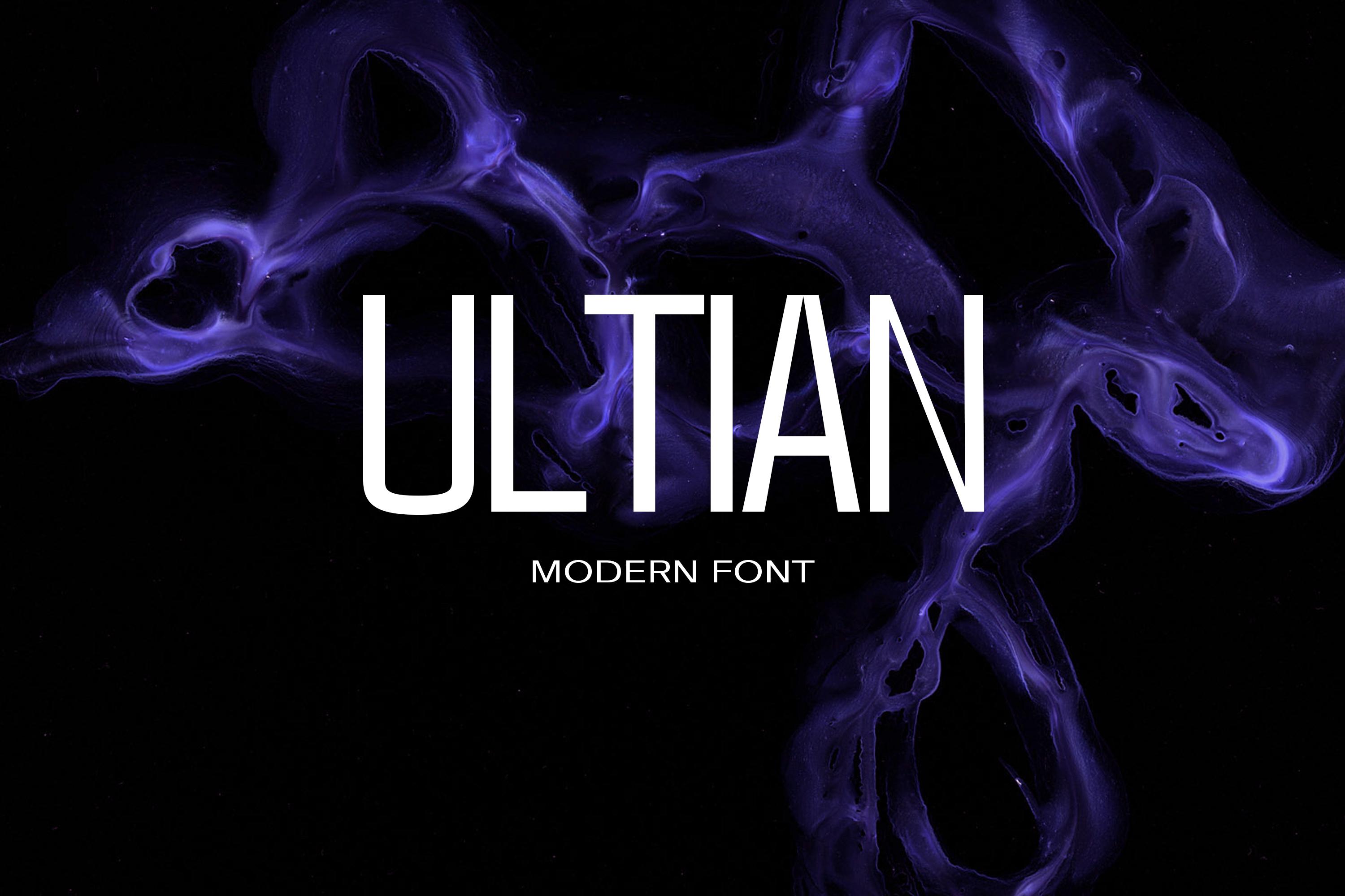 Ultian Font