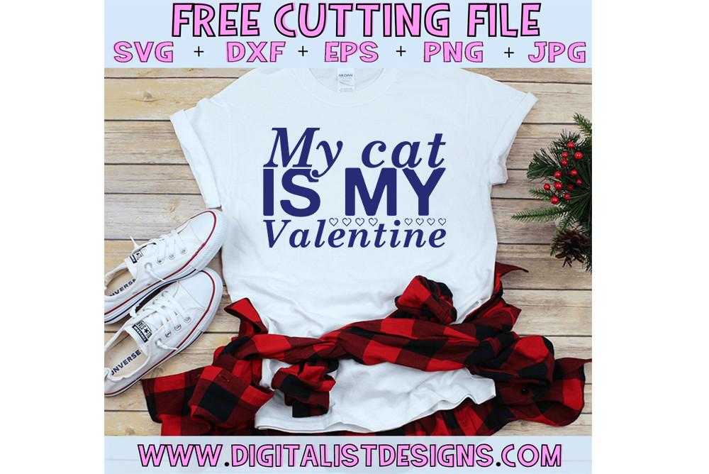 Anti Valentine's Day Svg Design, My Cat
