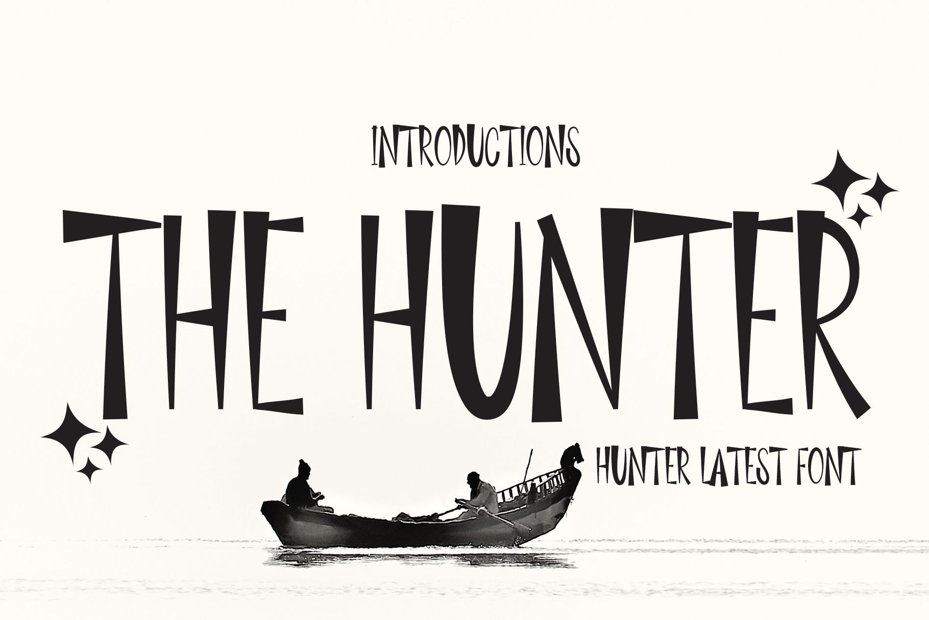 The Hunter Font