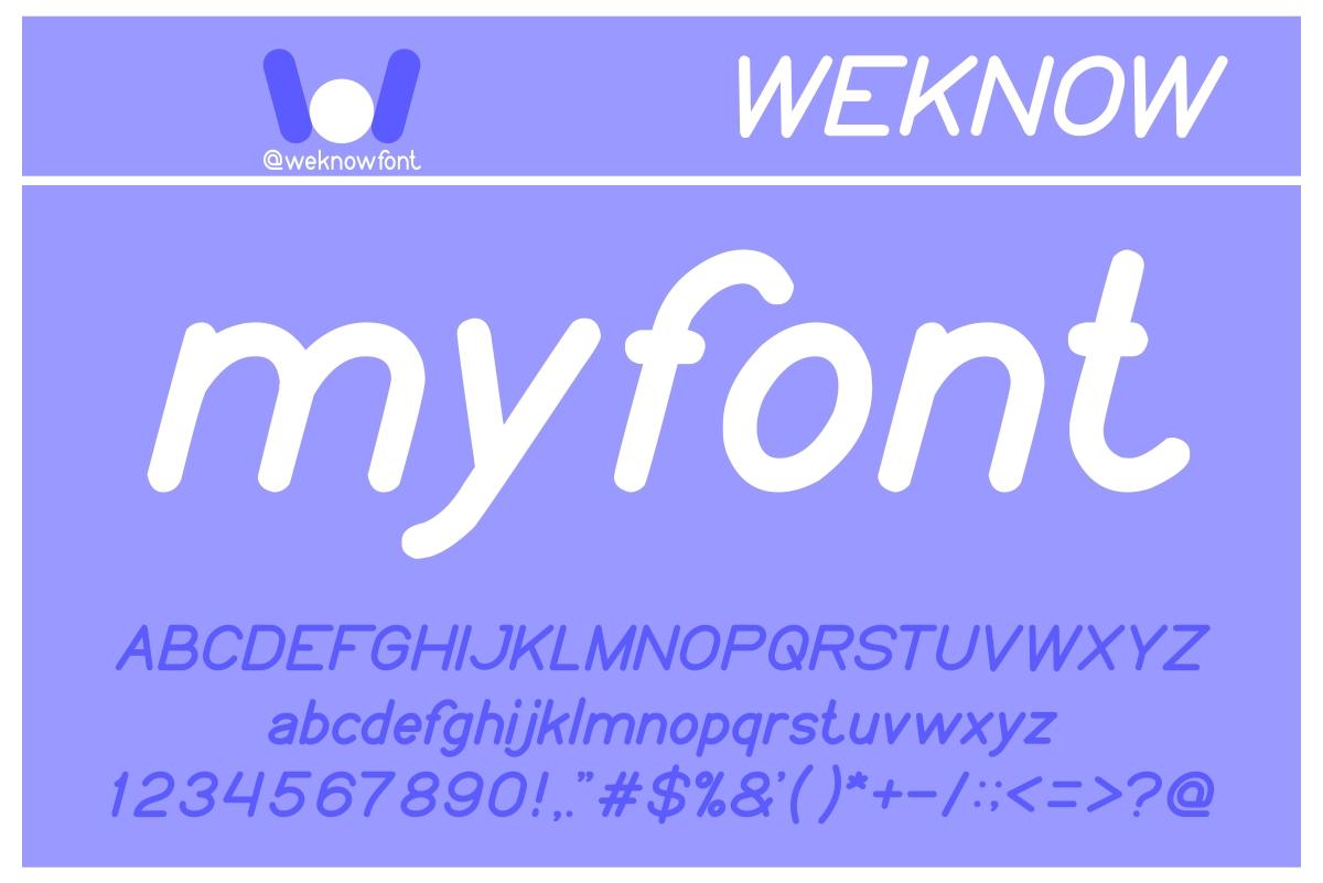 My Font