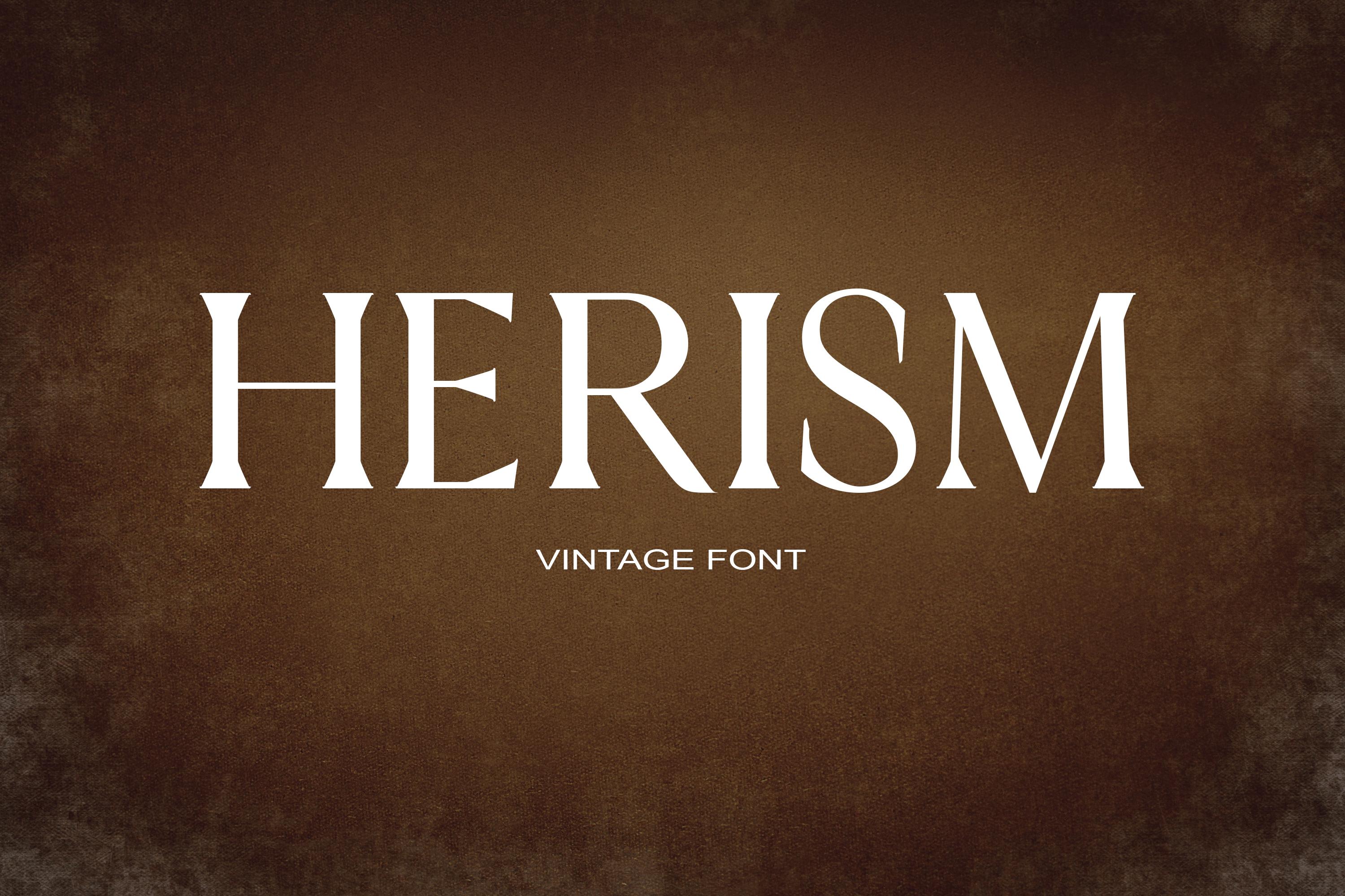 Herism Font
