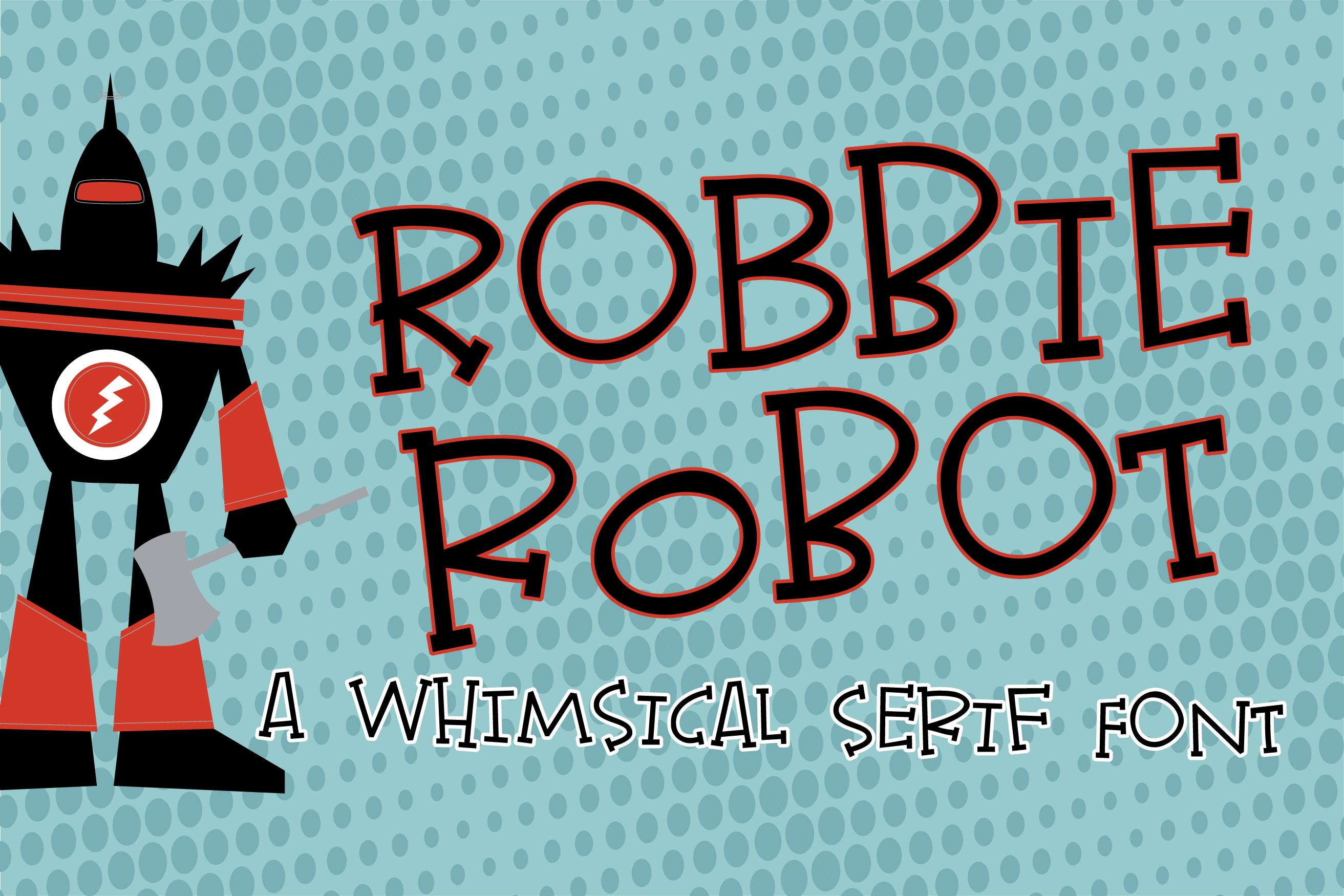 Robbie Robot Font