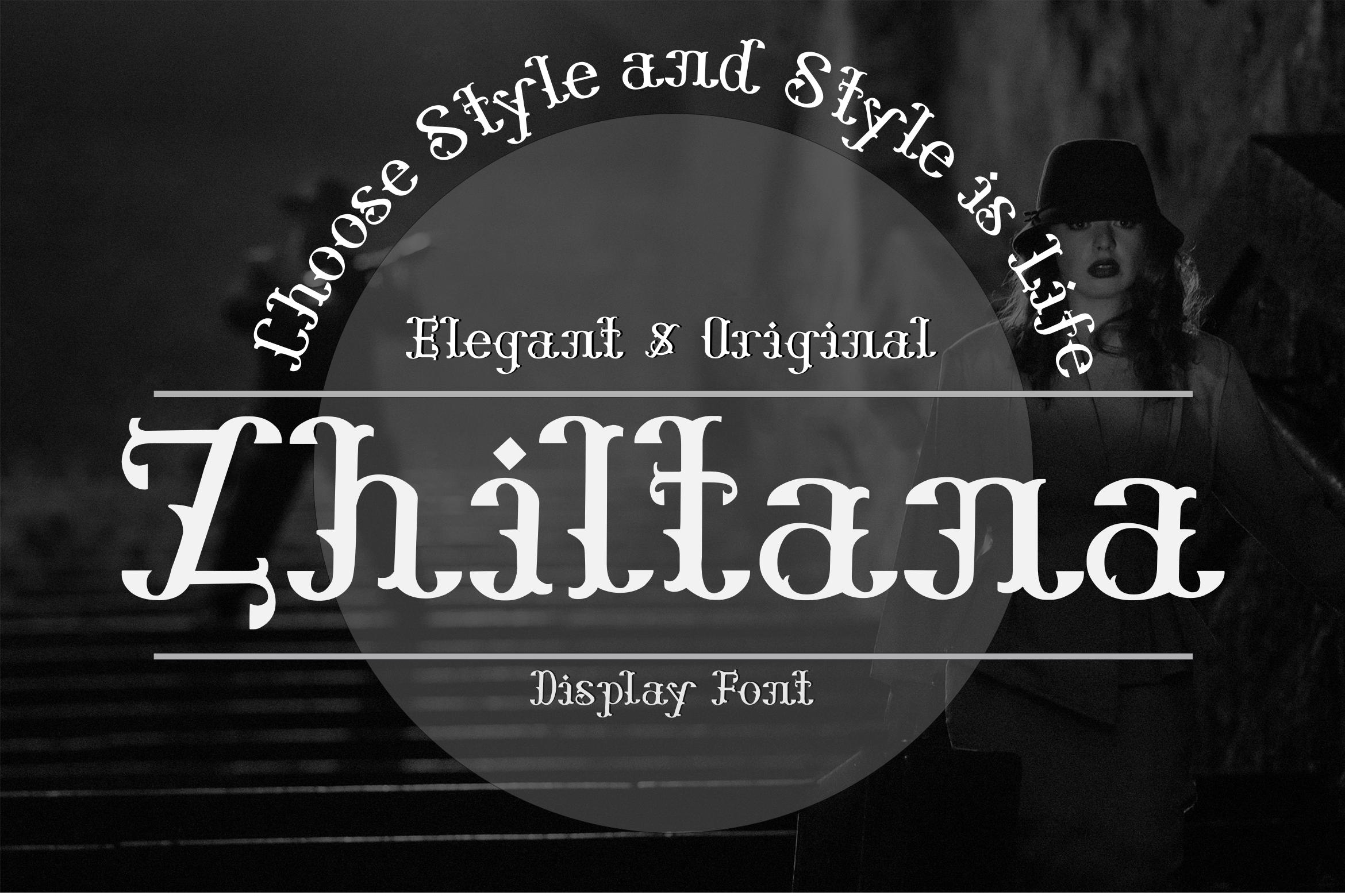 Zhiltana Font