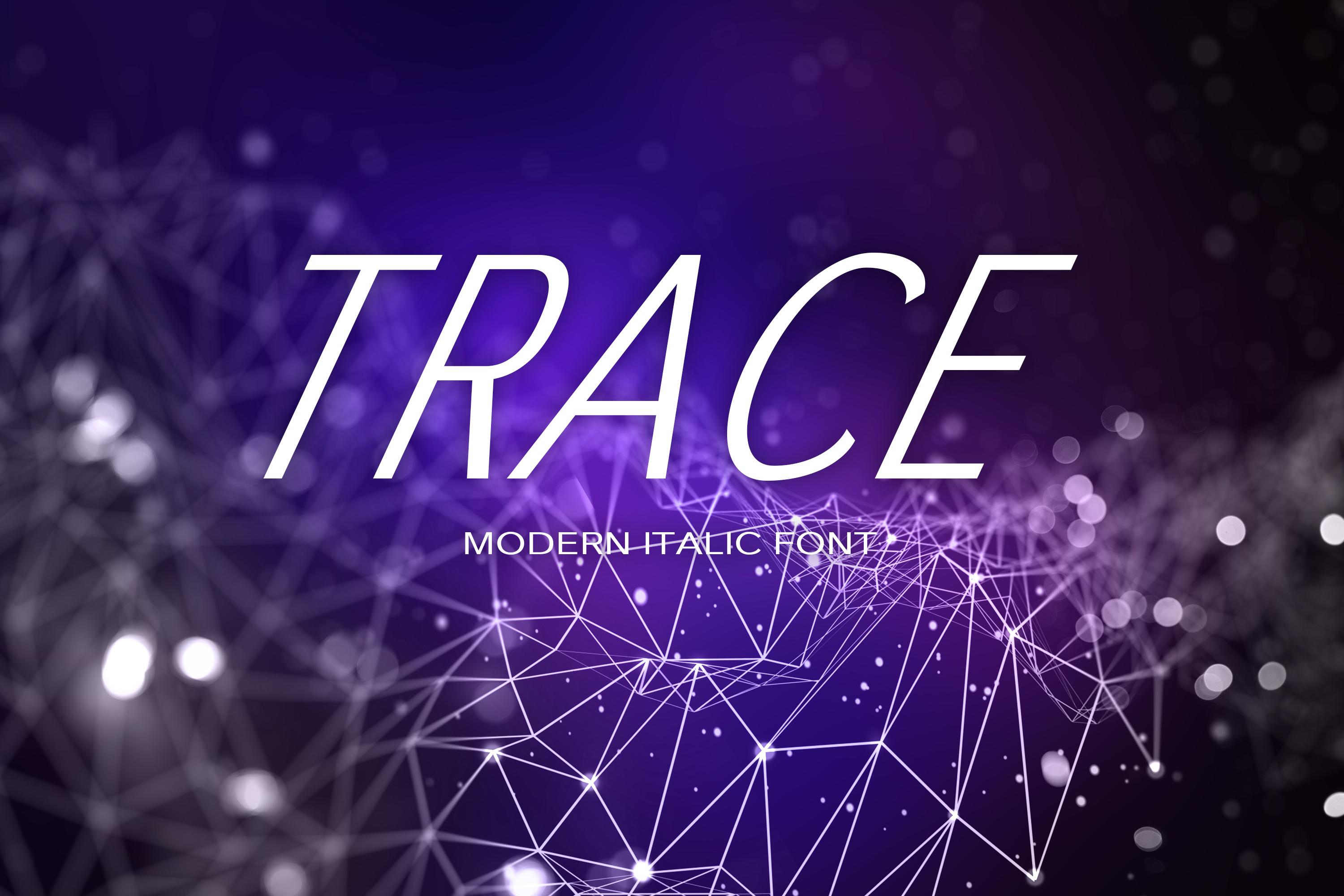 Trace Font