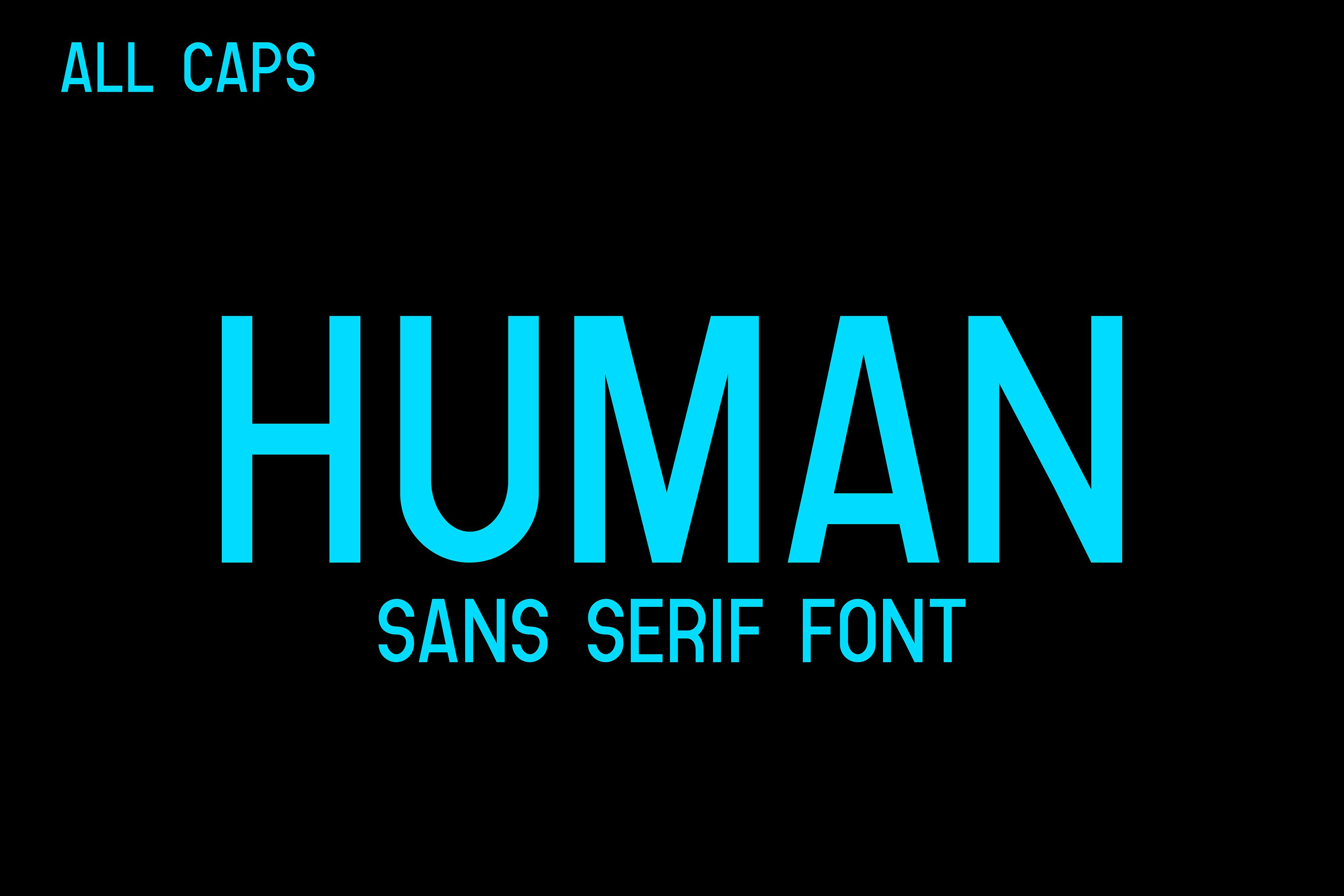 Human Font
