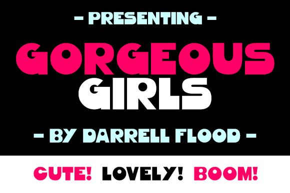 Gorgeous Girls Font