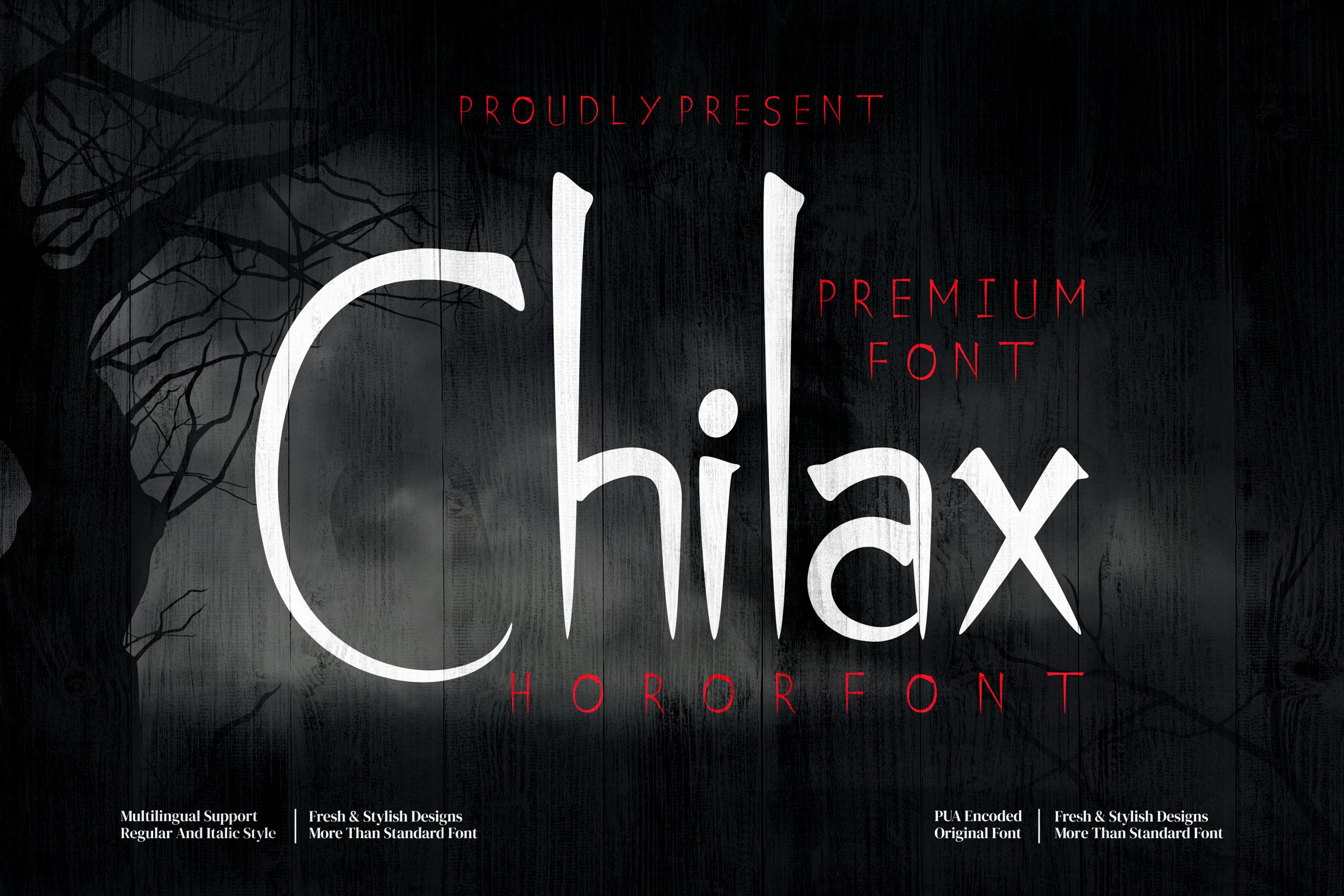 Chilax Font
